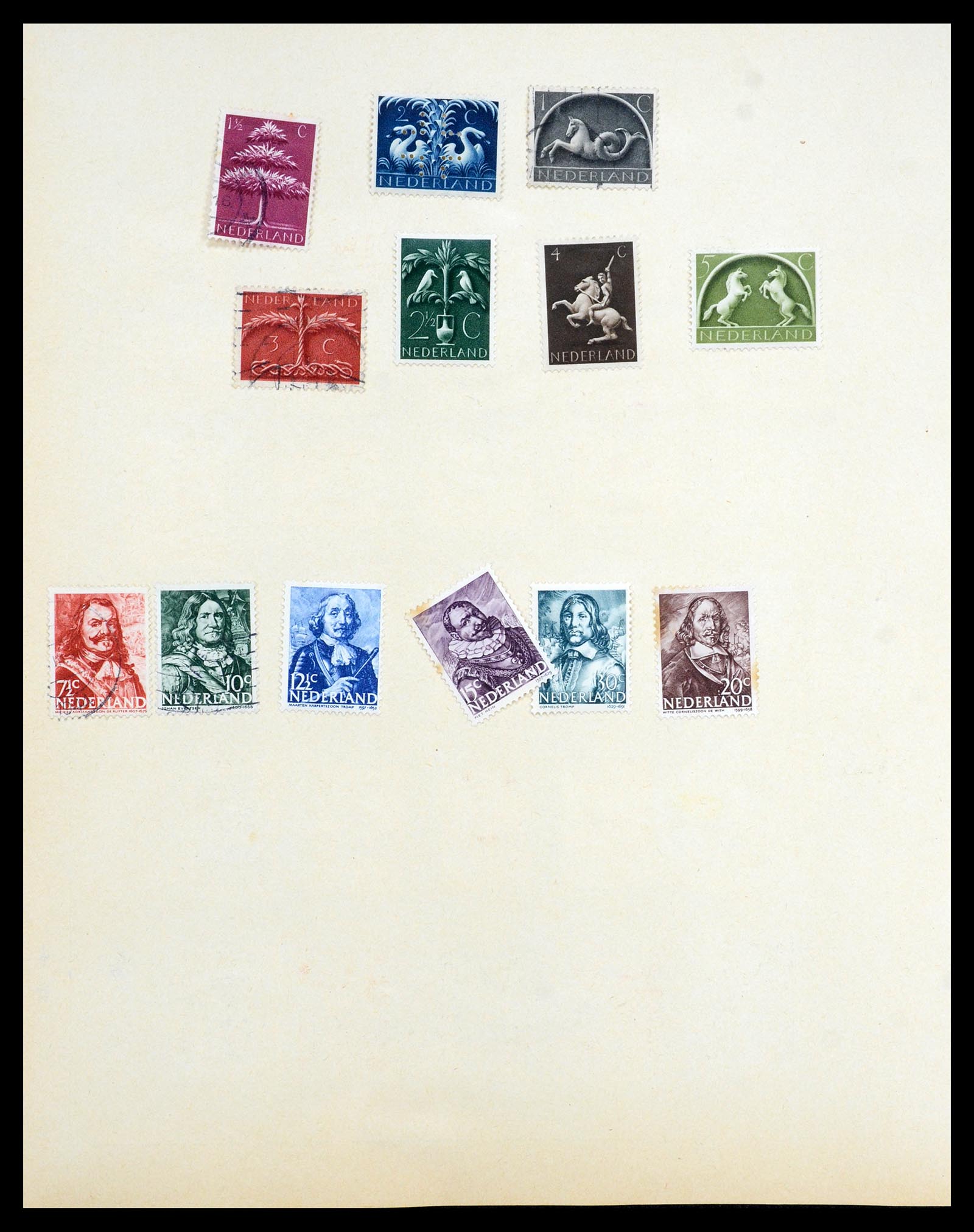 35194 035 - Postzegelverzameling 35194 Nederland en overzeese gebiedsdelen 1852-1