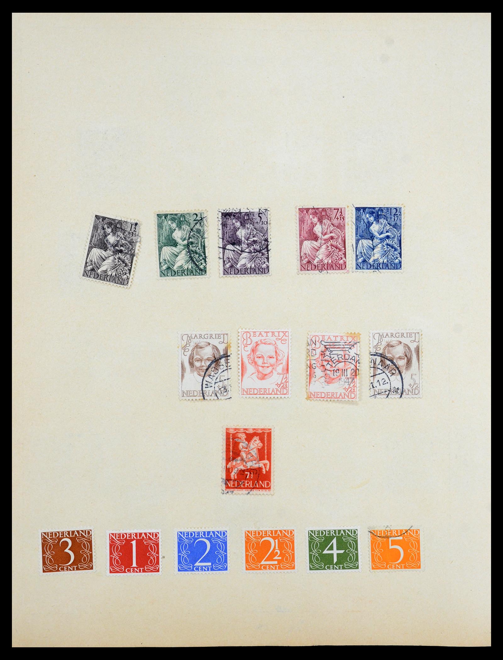 35194 039 - Stamp Collection 35194 Netherlands and Dutch territories 1852-1969.