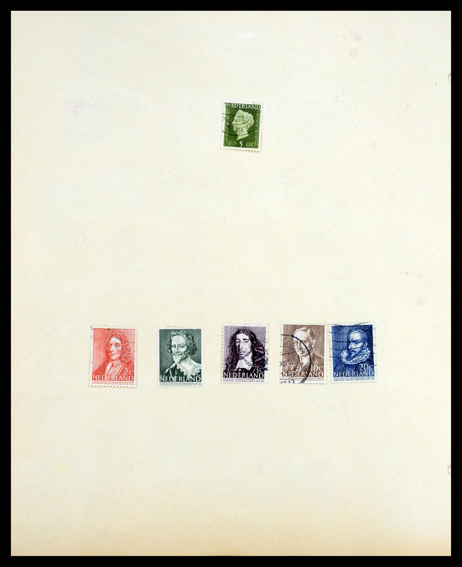 35194 041 - Postzegelverzameling 35194 Nederland en overzeese gebiedsdelen 1852-1
