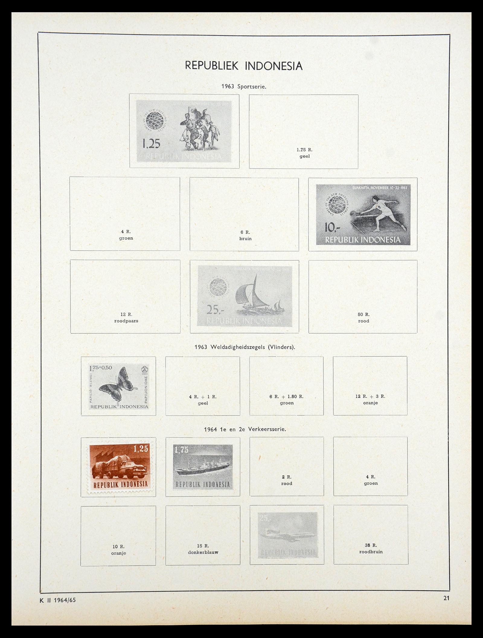 35194 161 - Stamp Collection 35194 Netherlands and Dutch territories 1852-1969.