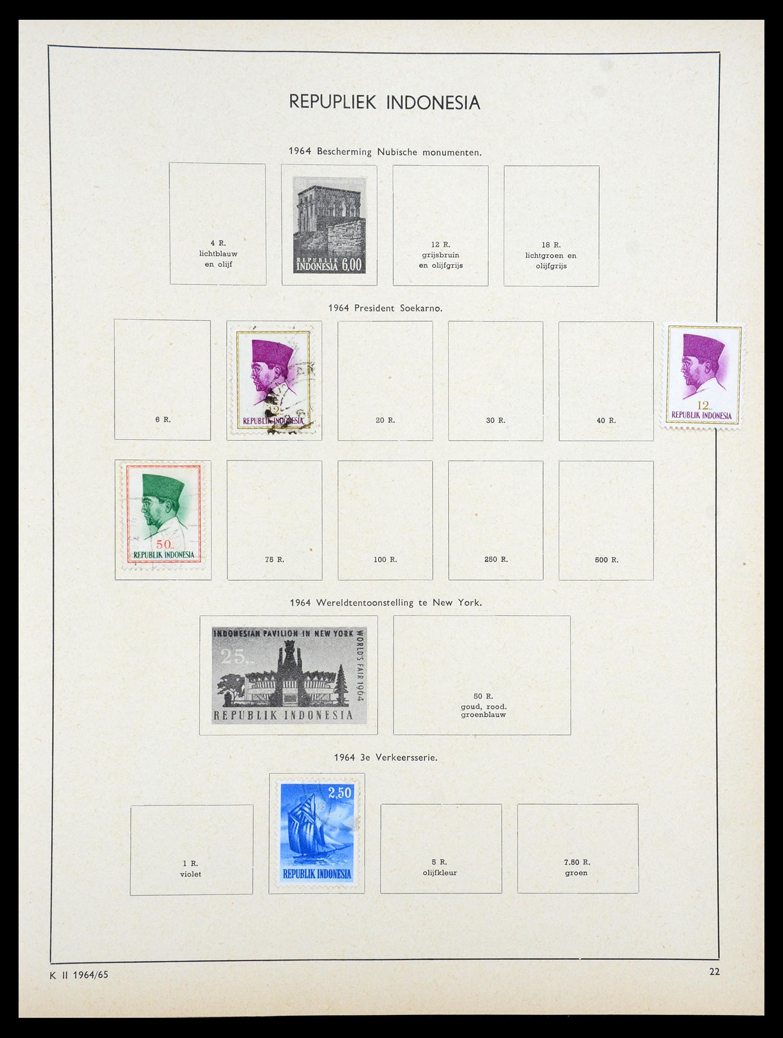 35194 162 - Stamp Collection 35194 Netherlands and Dutch territories 1852-1969.