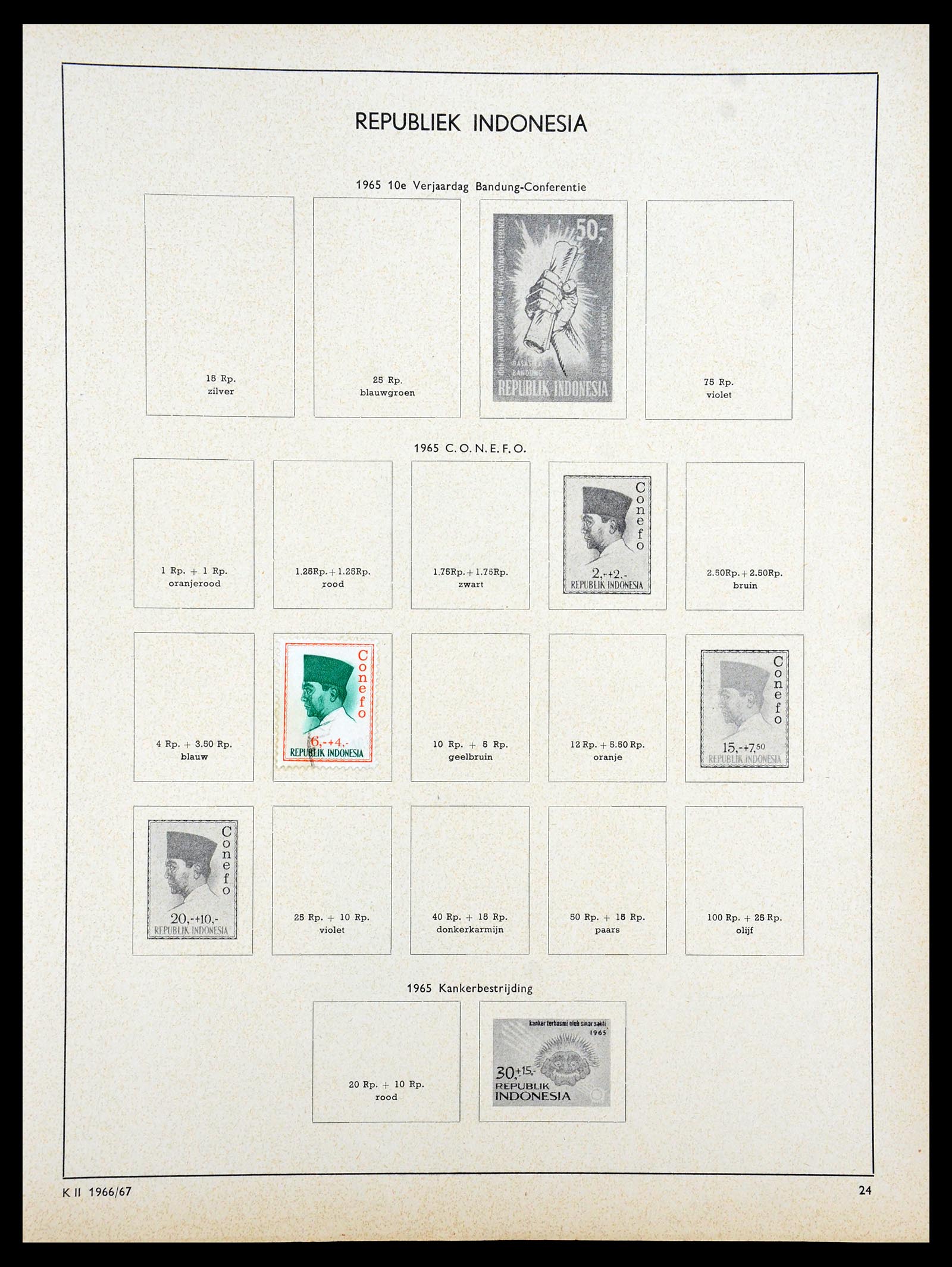 35194 163 - Stamp Collection 35194 Netherlands and Dutch territories 1852-1969.