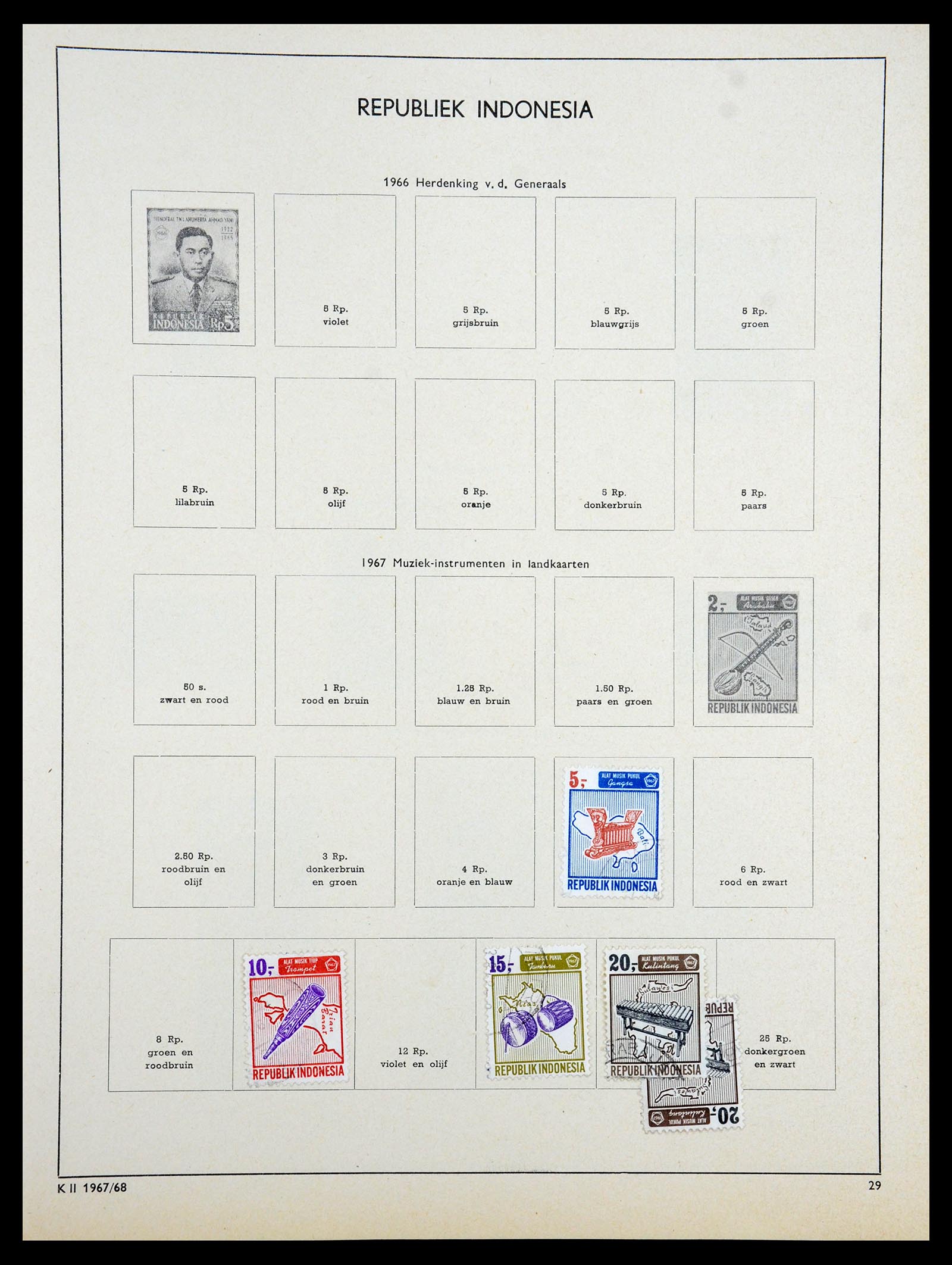 35194 166 - Stamp Collection 35194 Netherlands and Dutch territories 1852-1969.