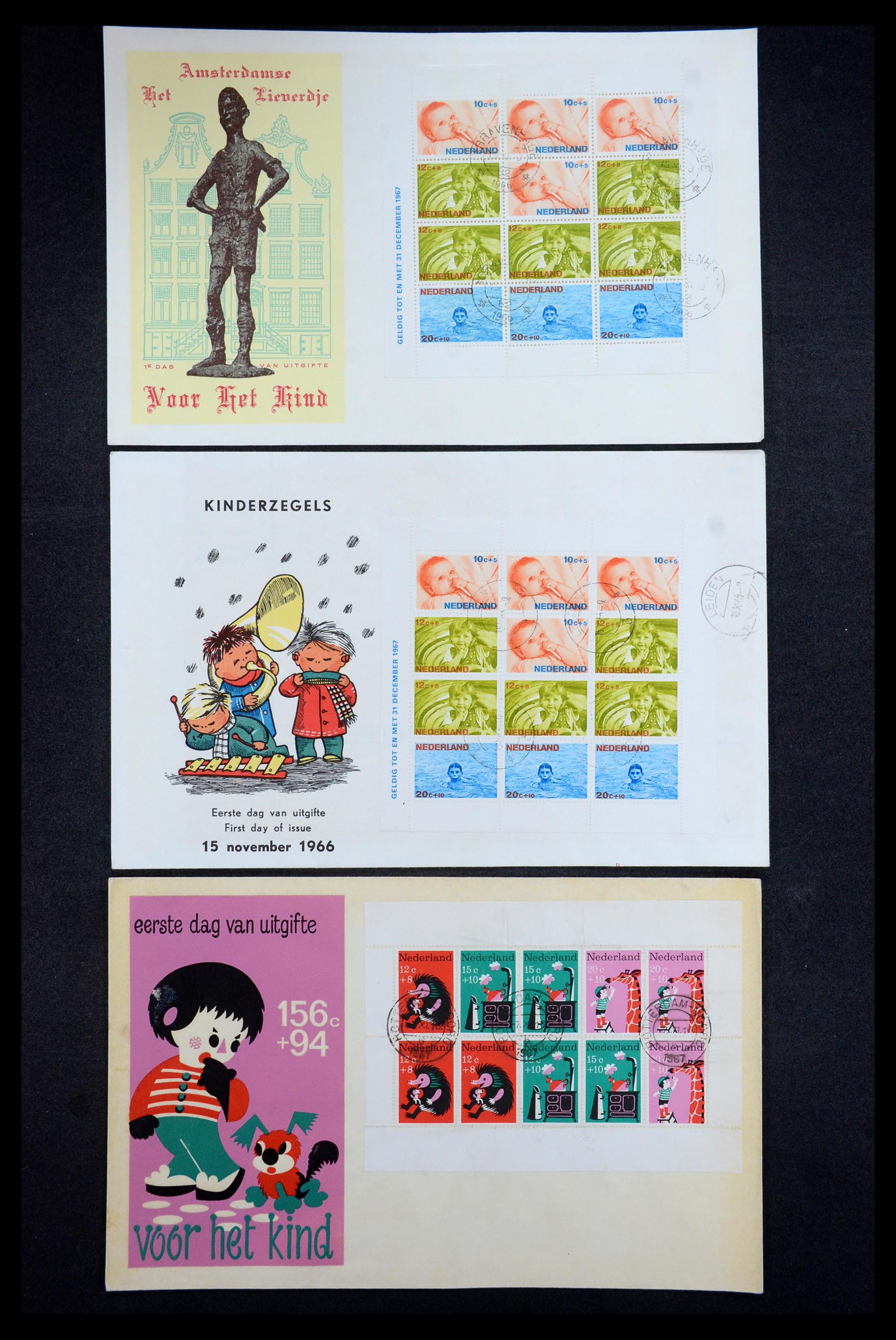 35196 003 - Postzegelverzameling 35196 Nederland en overzeese gebiedsdelen brieve