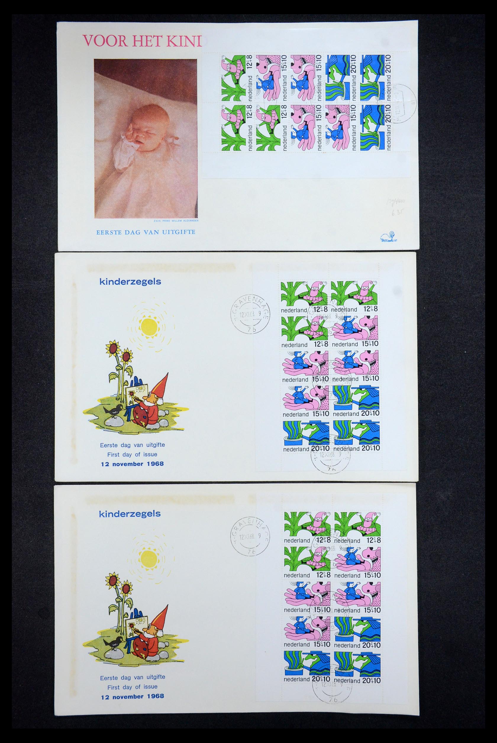 35196 006 - Stamp Collection 35196 Netherlands and Dutch territories covers 1864-197