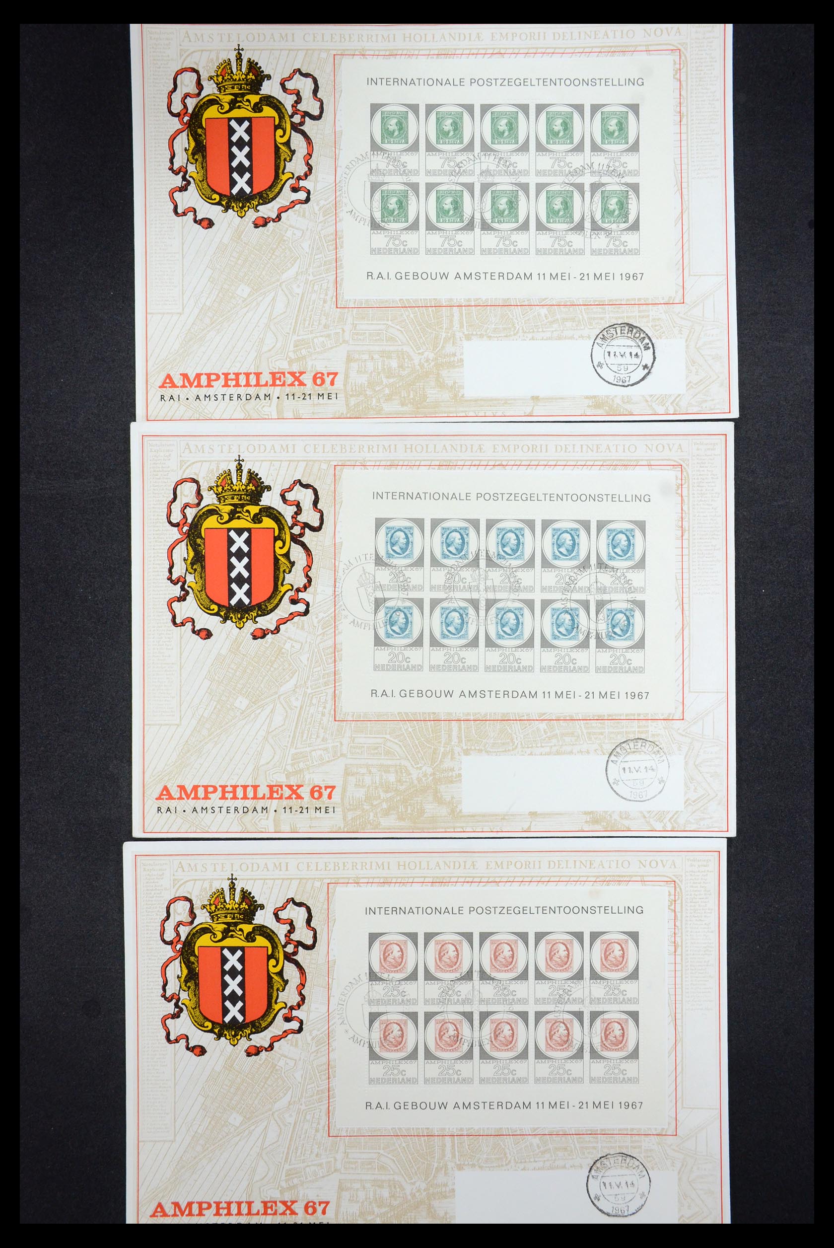 35196 011 - Postzegelverzameling 35196 Nederland en overzeese gebiedsdelen brieve