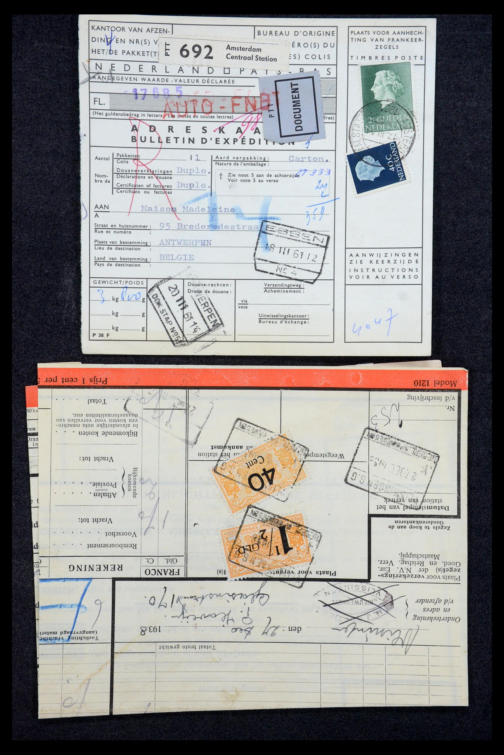 35196 023 - Postzegelverzameling 35196 Nederland en overzeese gebiedsdelen brieve