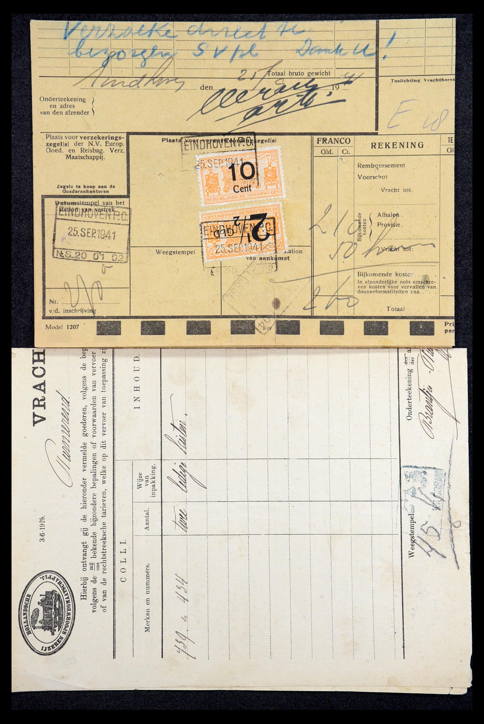 35196 025 - Postzegelverzameling 35196 Nederland en overzeese gebiedsdelen brieve