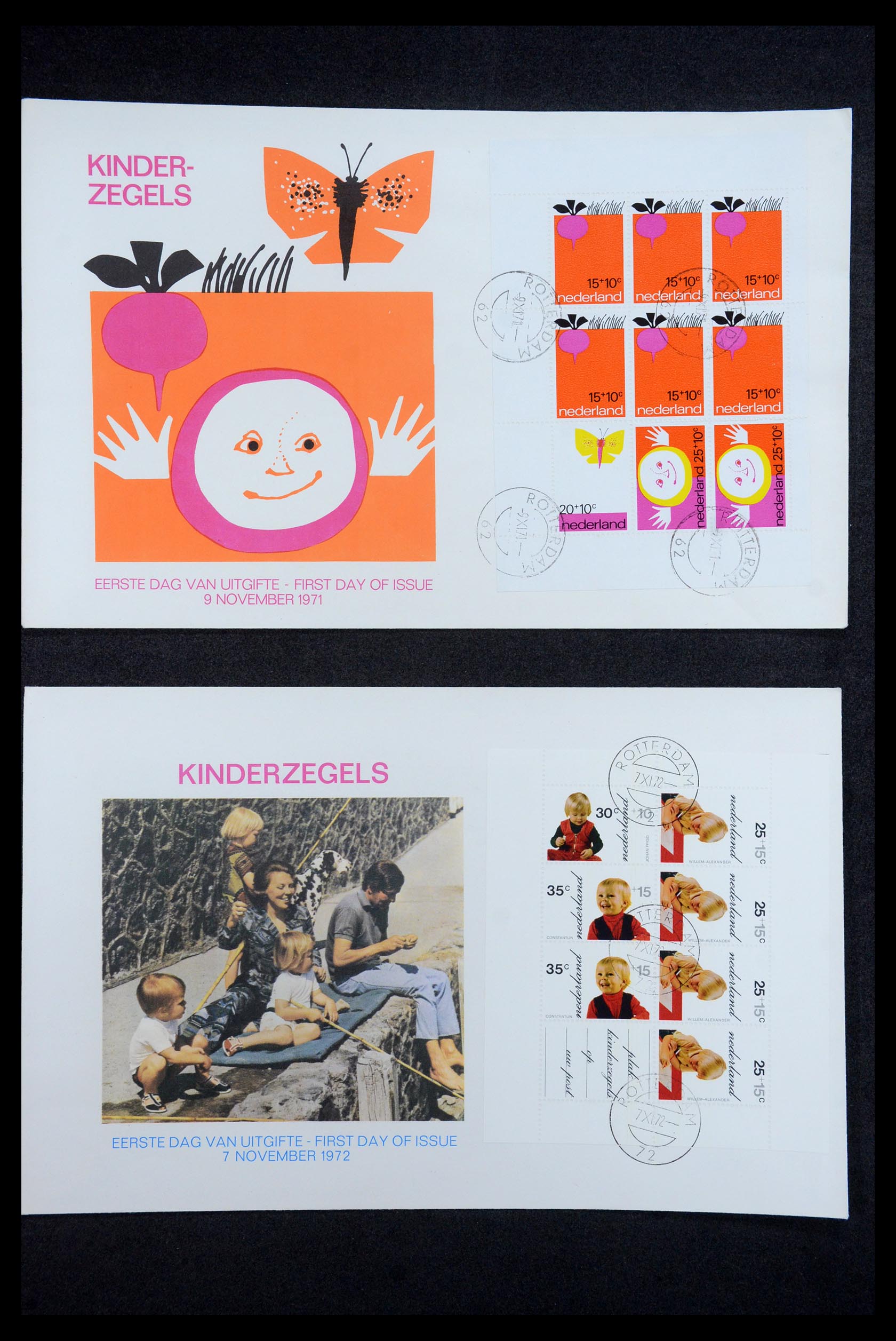 35196 036 - Postzegelverzameling 35196 Nederland en overzeese gebiedsdelen brieve