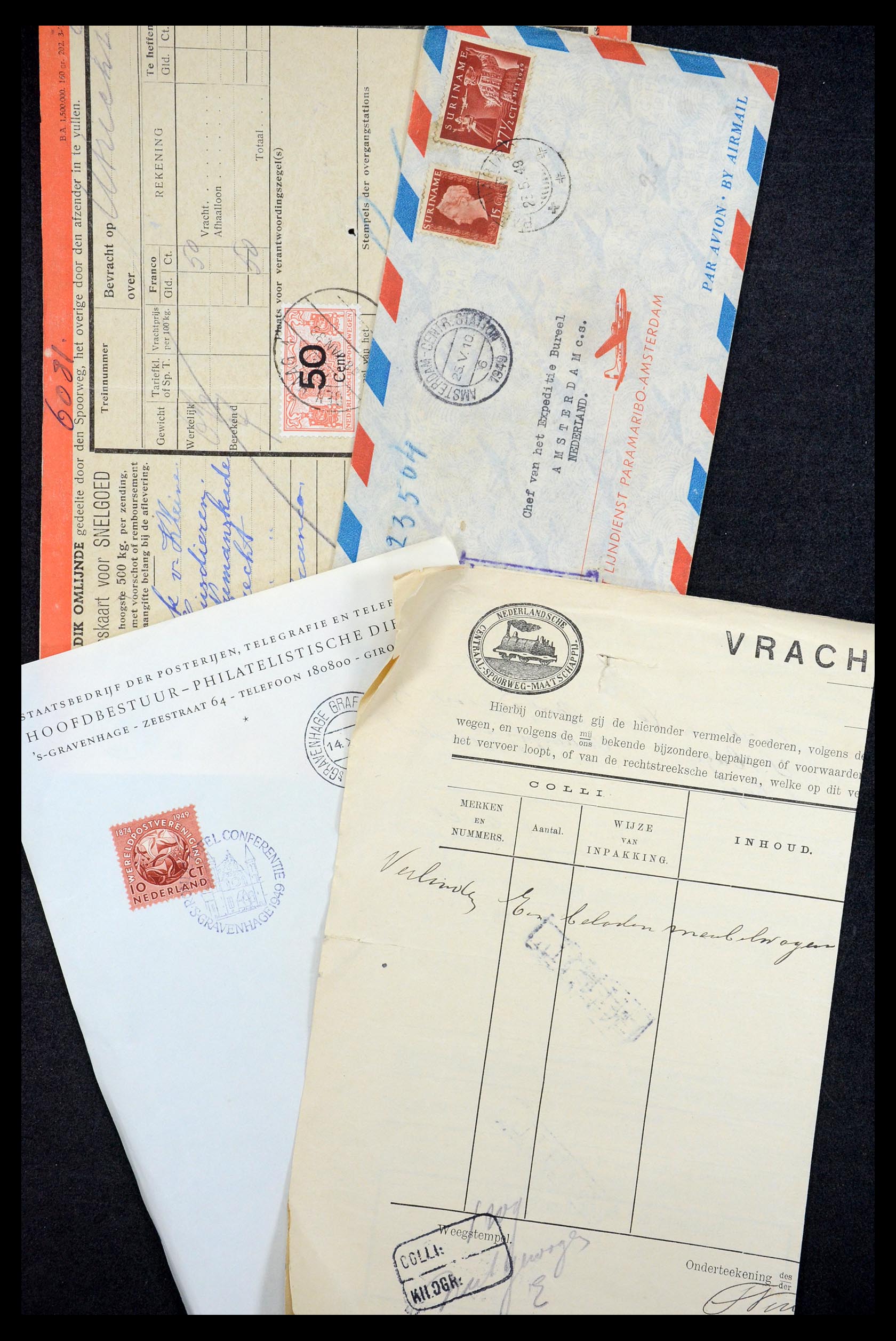 35196 043 - Postzegelverzameling 35196 Nederland en overzeese gebiedsdelen brieve