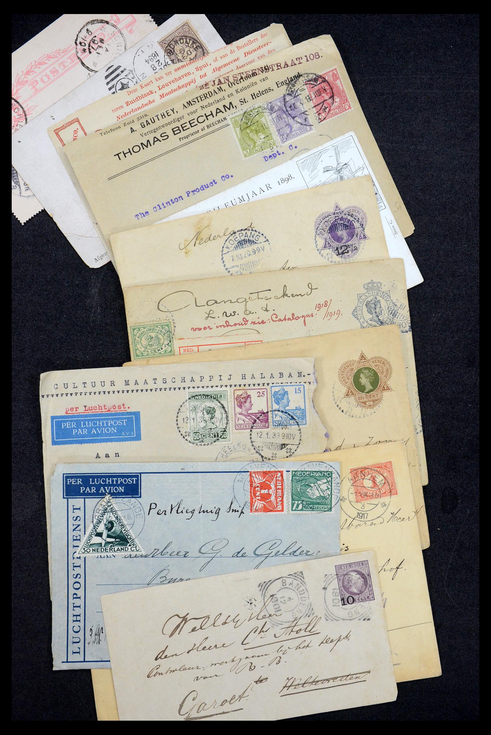 35196 051 - Postzegelverzameling 35196 Nederland en overzeese gebiedsdelen brieve