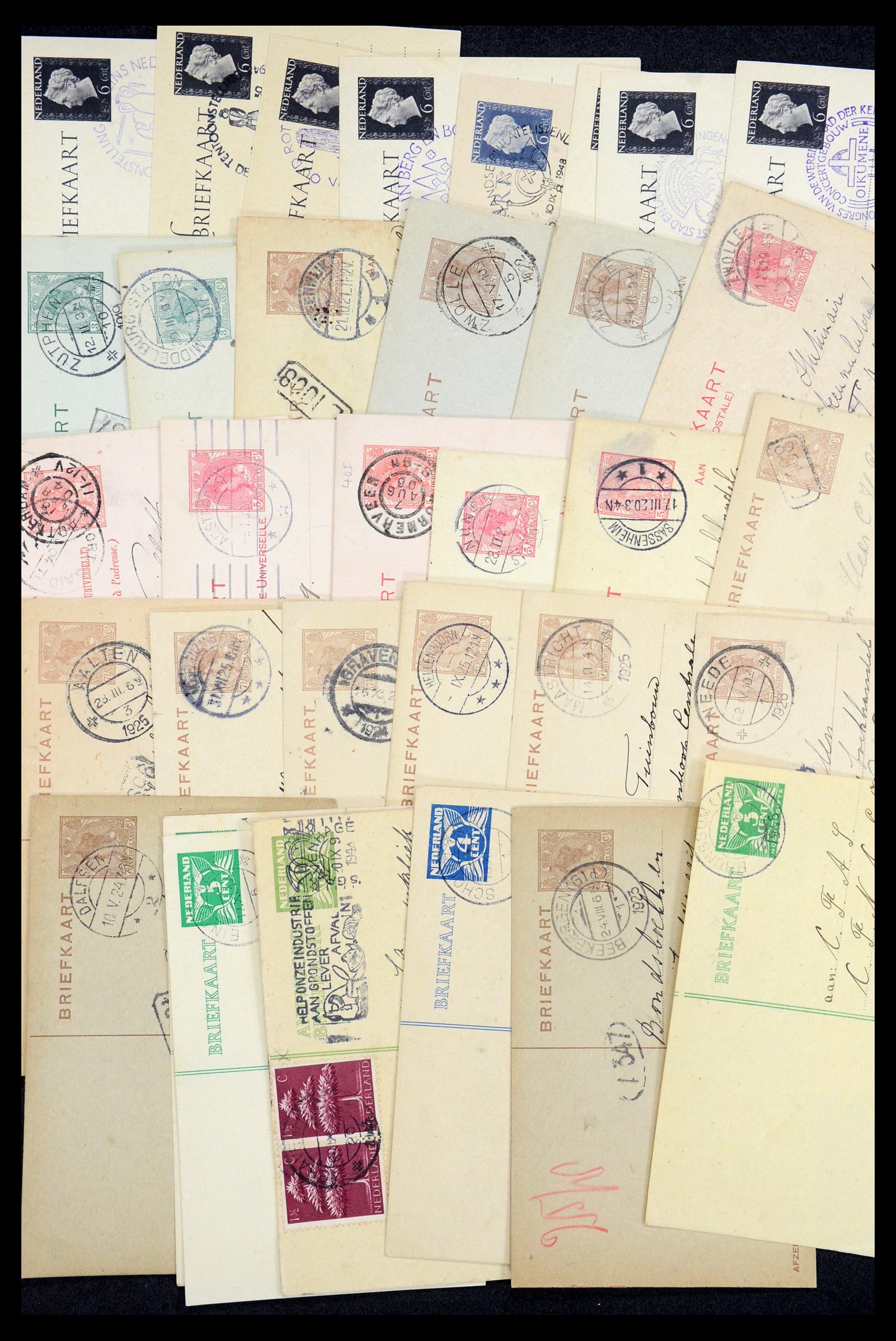 35196 058 - Postzegelverzameling 35196 Nederland en overzeese gebiedsdelen brieve