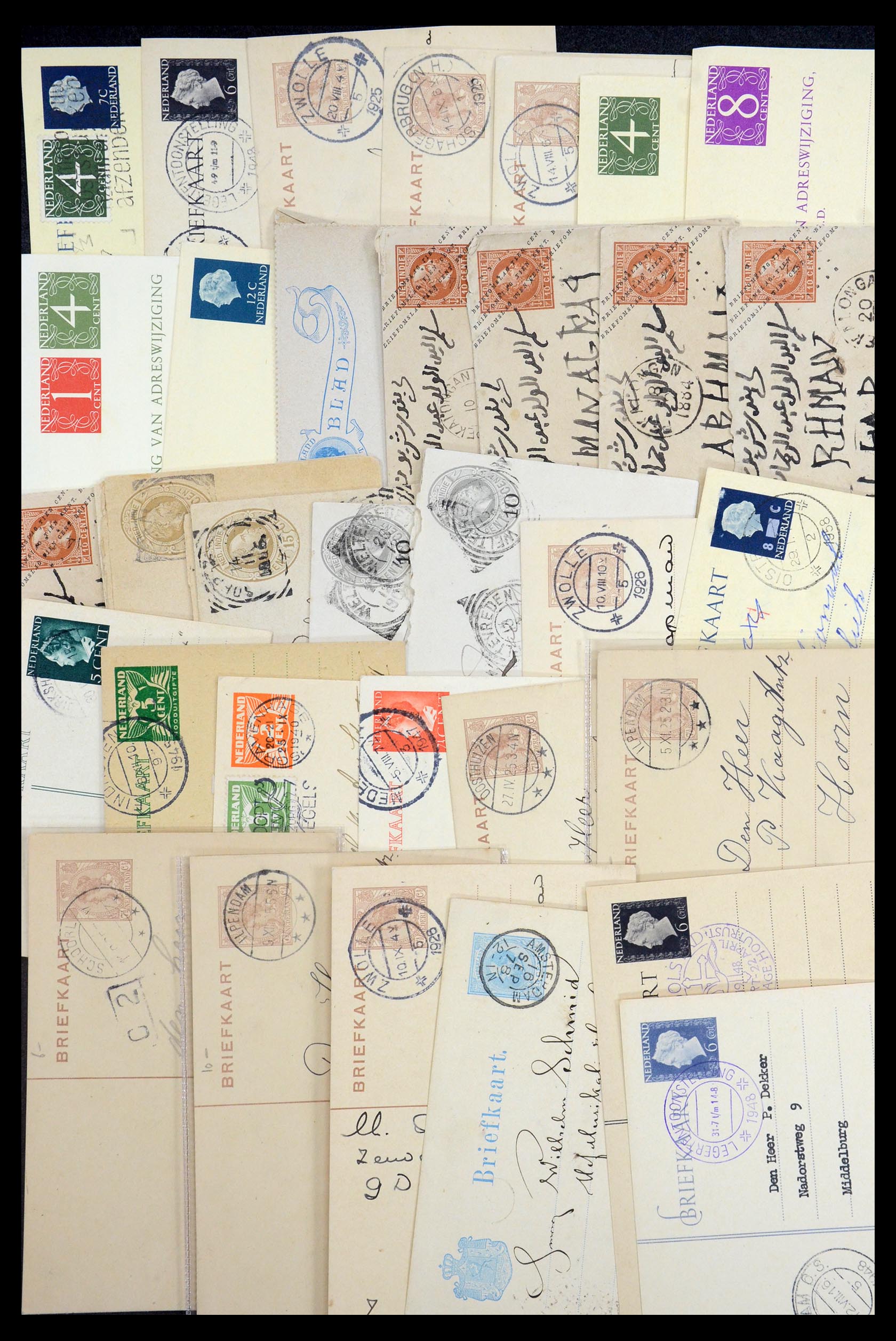35196 059 - Postzegelverzameling 35196 Nederland en overzeese gebiedsdelen brieve