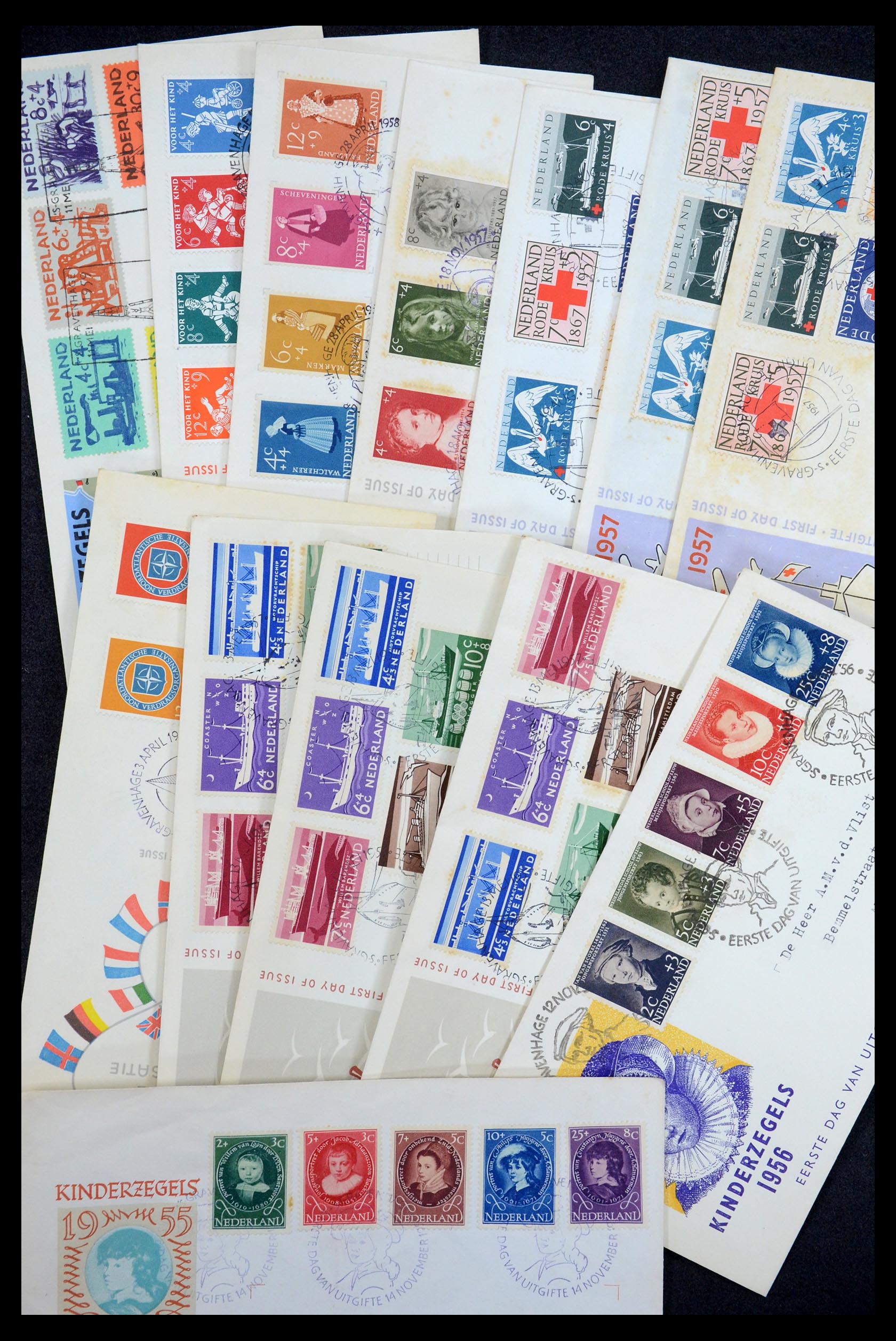 35196 062 - Postzegelverzameling 35196 Nederland en overzeese gebiedsdelen brieve