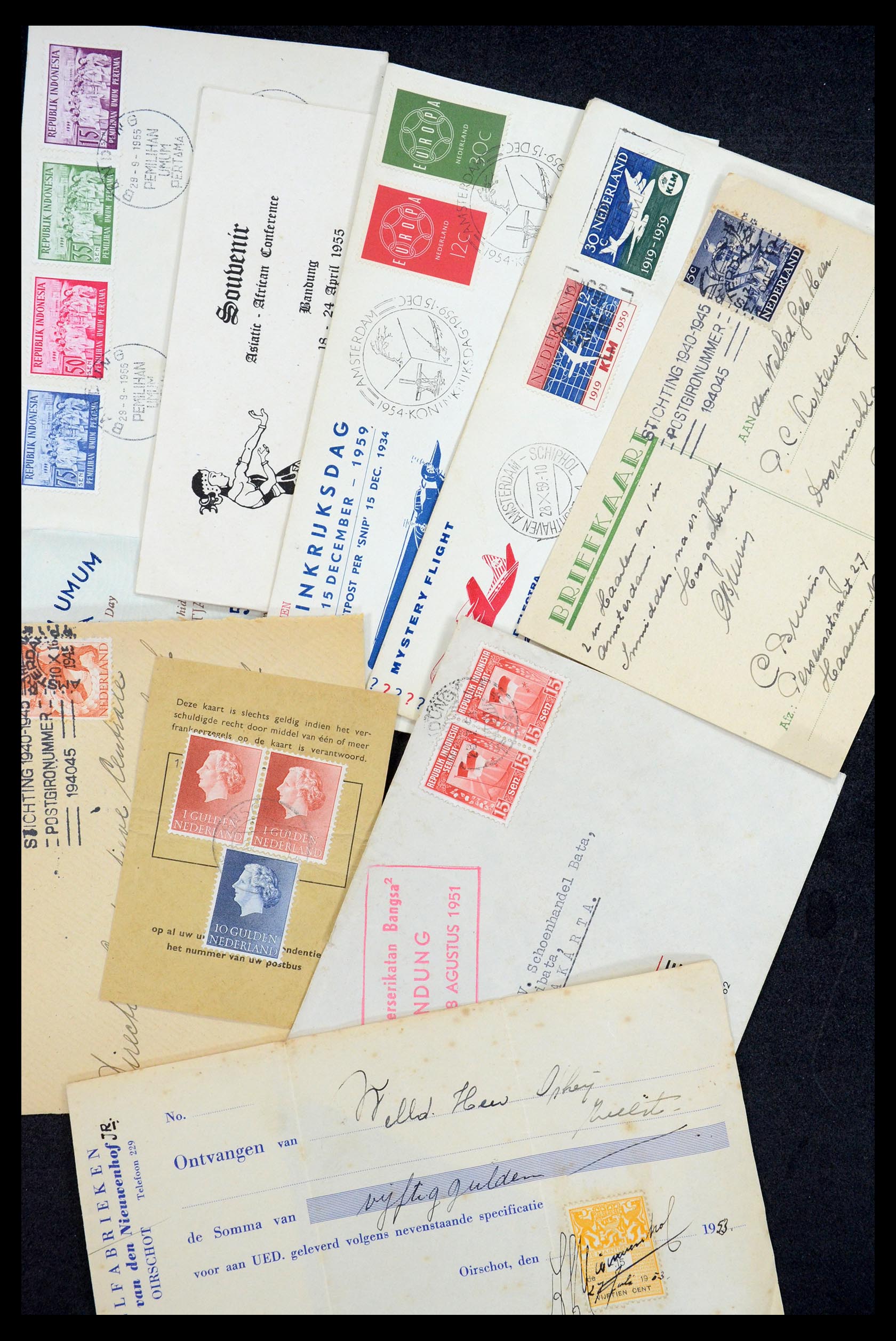 35196 064 - Postzegelverzameling 35196 Nederland en overzeese gebiedsdelen brieve