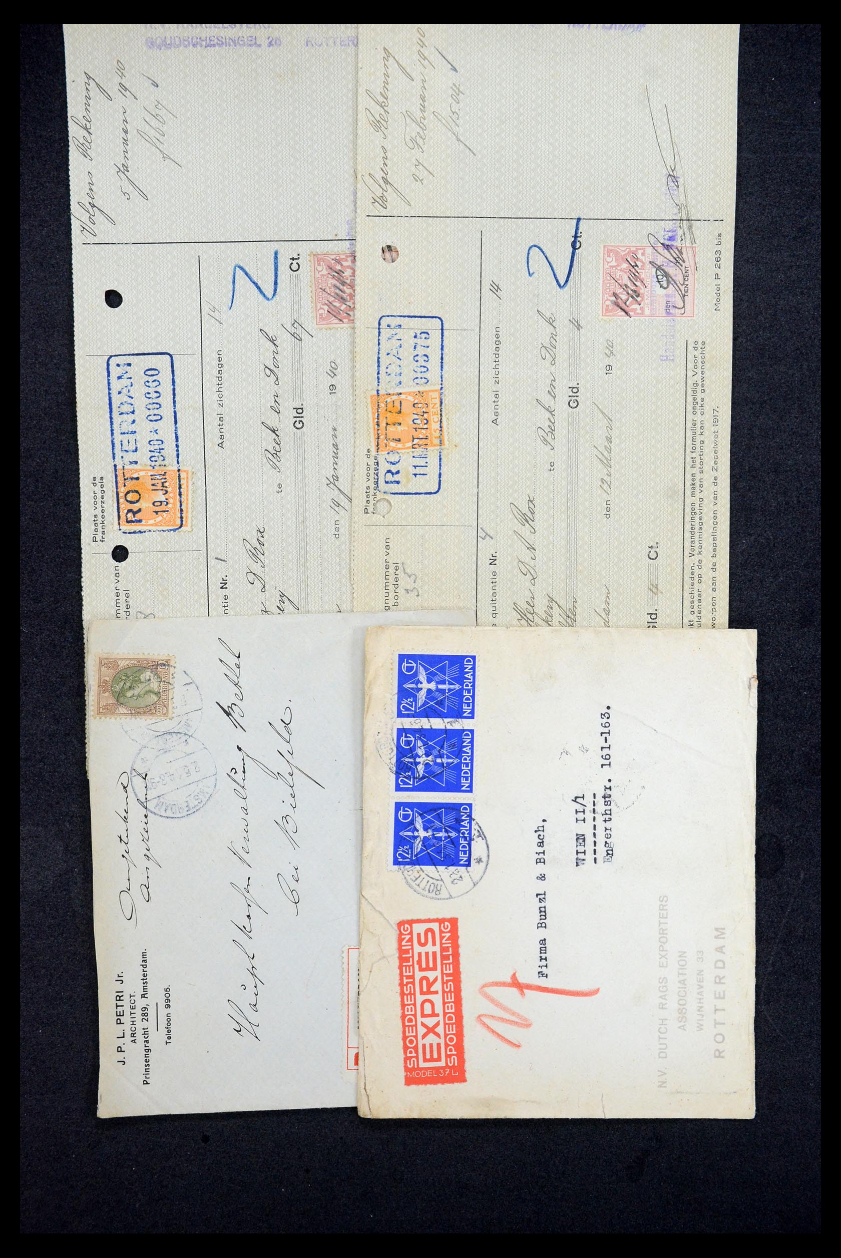 35196 066 - Postzegelverzameling 35196 Nederland en overzeese gebiedsdelen brieve