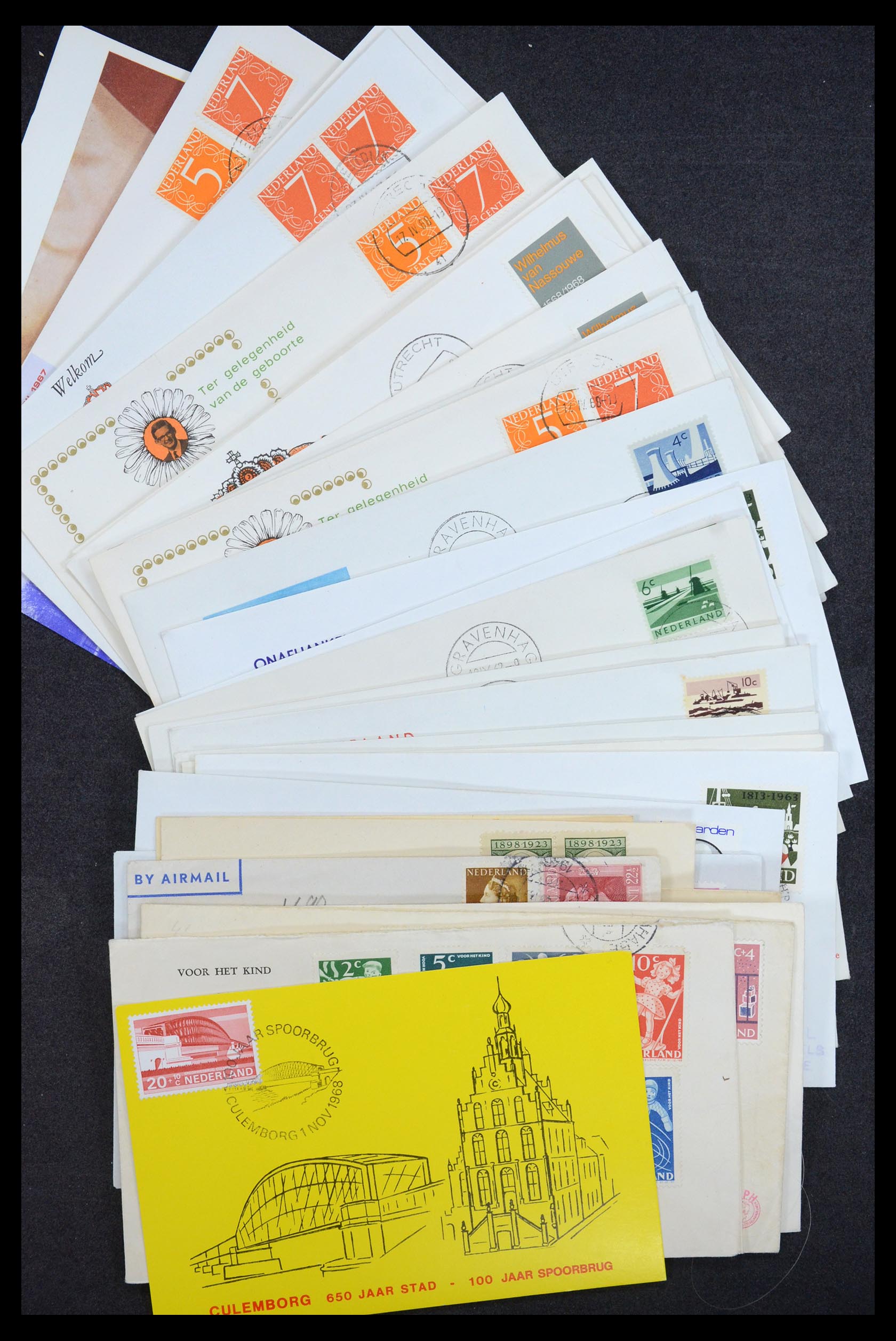 35196 072 - Postzegelverzameling 35196 Nederland en overzeese gebiedsdelen brieve