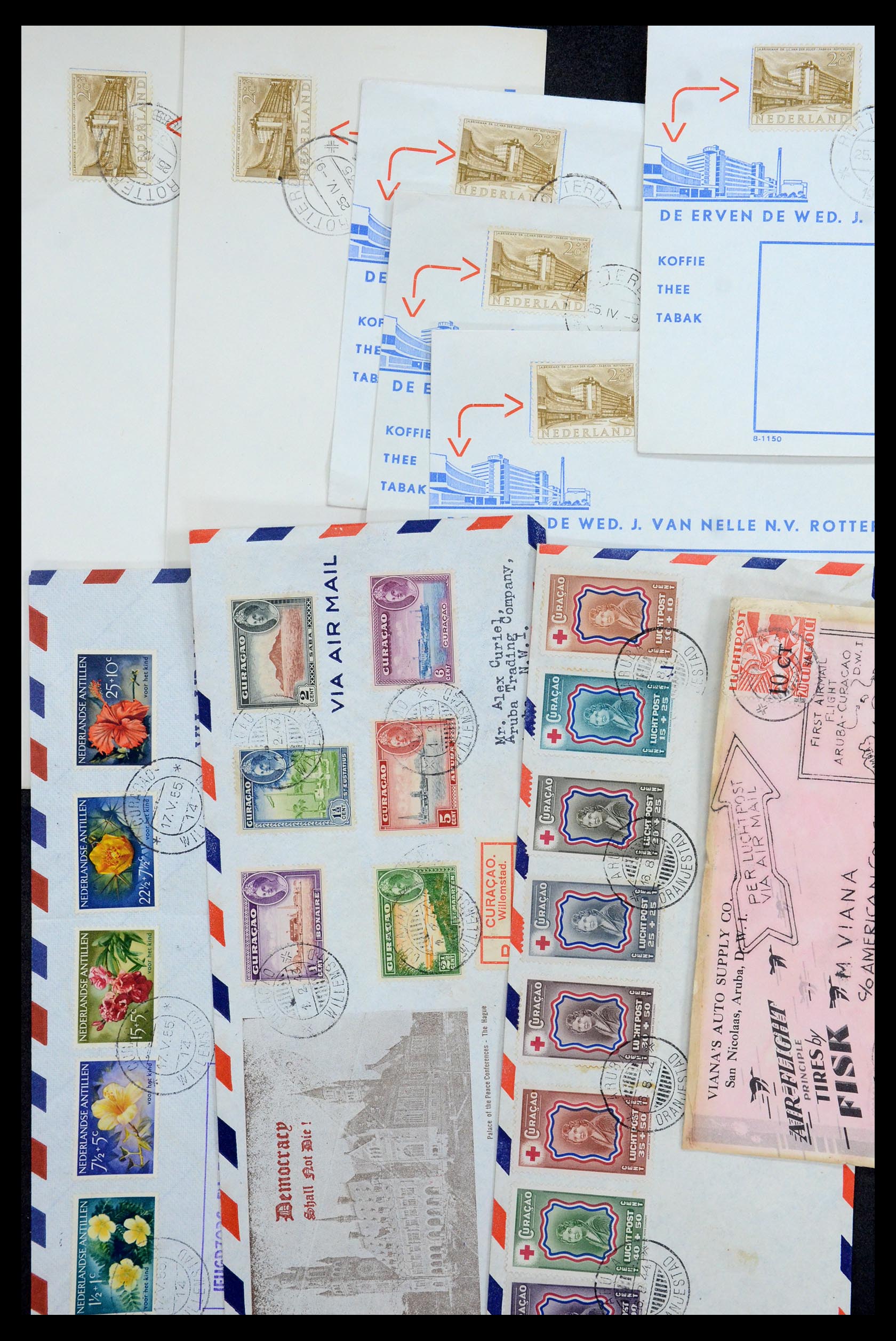 35196 079 - Postzegelverzameling 35196 Nederland en overzeese gebiedsdelen brieve