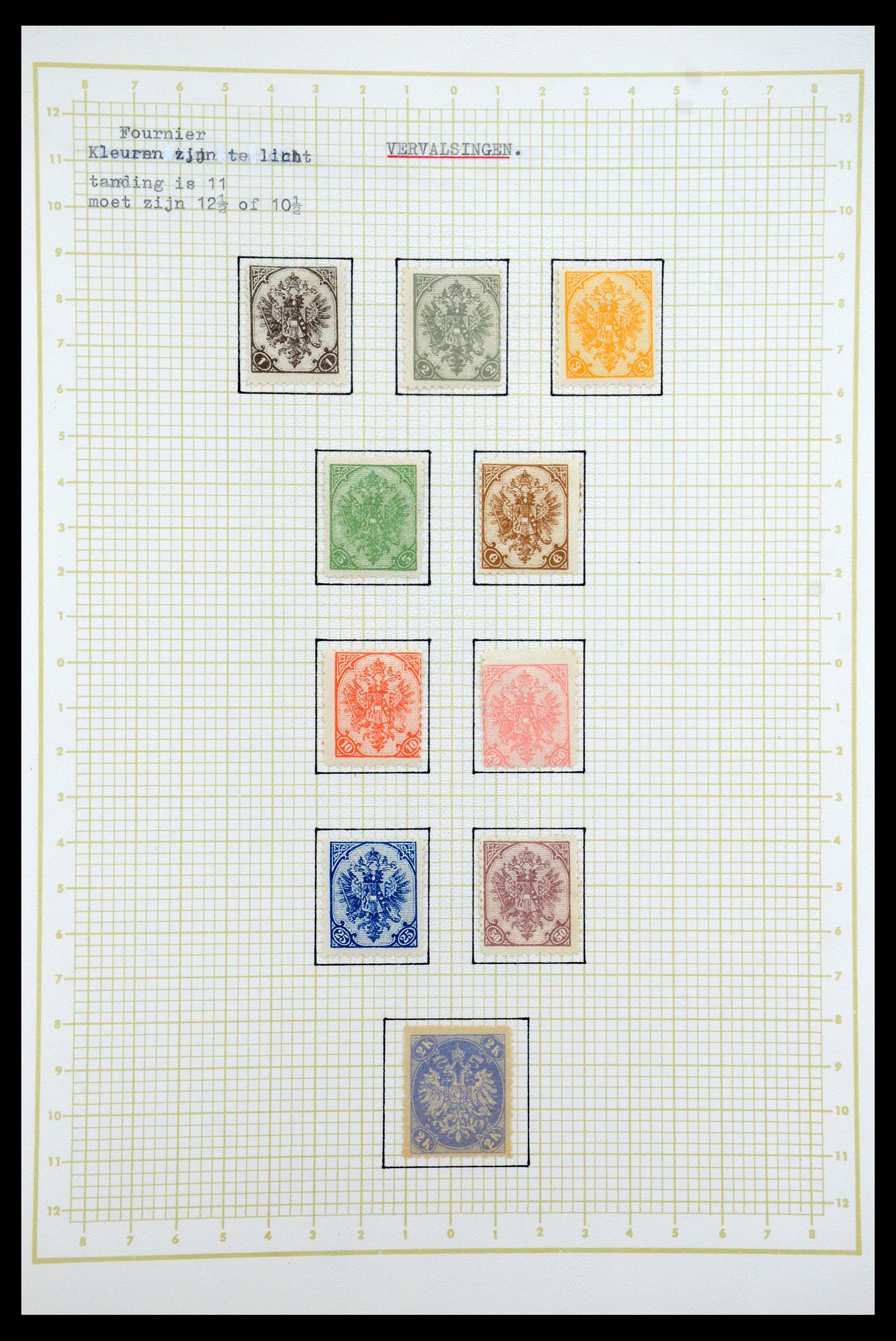 35197 032 - Postzegelverzameling 35197 Bosnië Herzegowina 1879-1918.