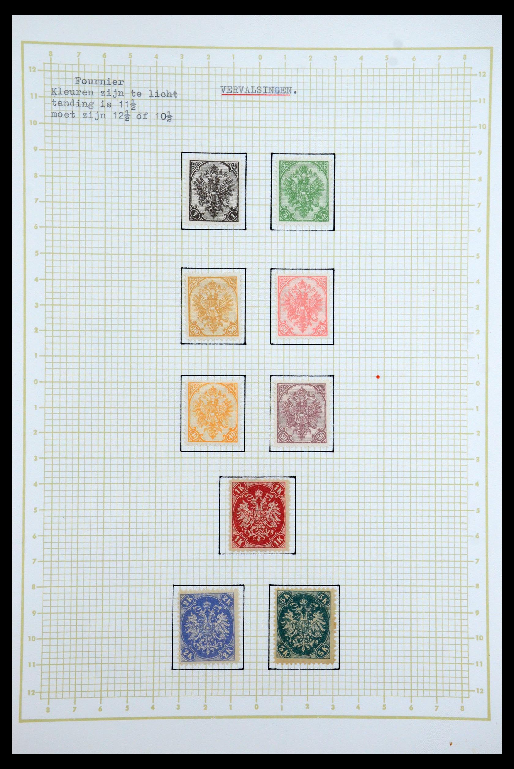 35197 045 - Postzegelverzameling 35197 Bosnië Herzegowina 1879-1918.