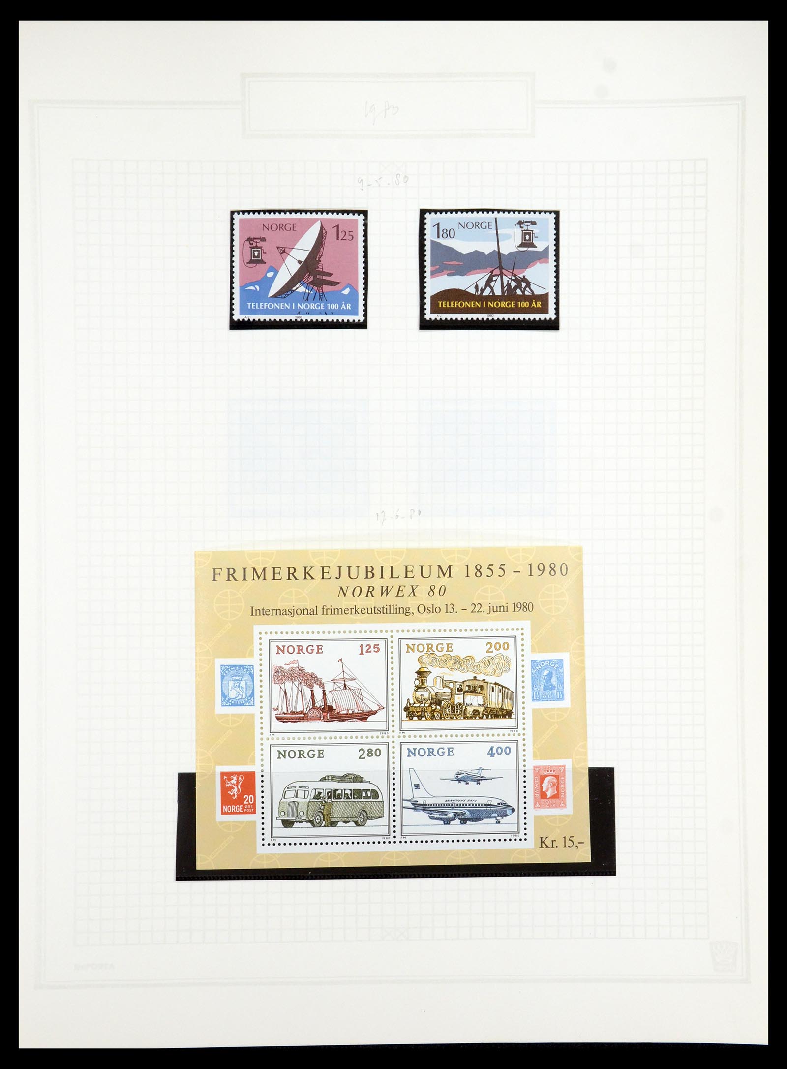 35201 132 - Stamp Collection 35201 Norway 1856-1984.