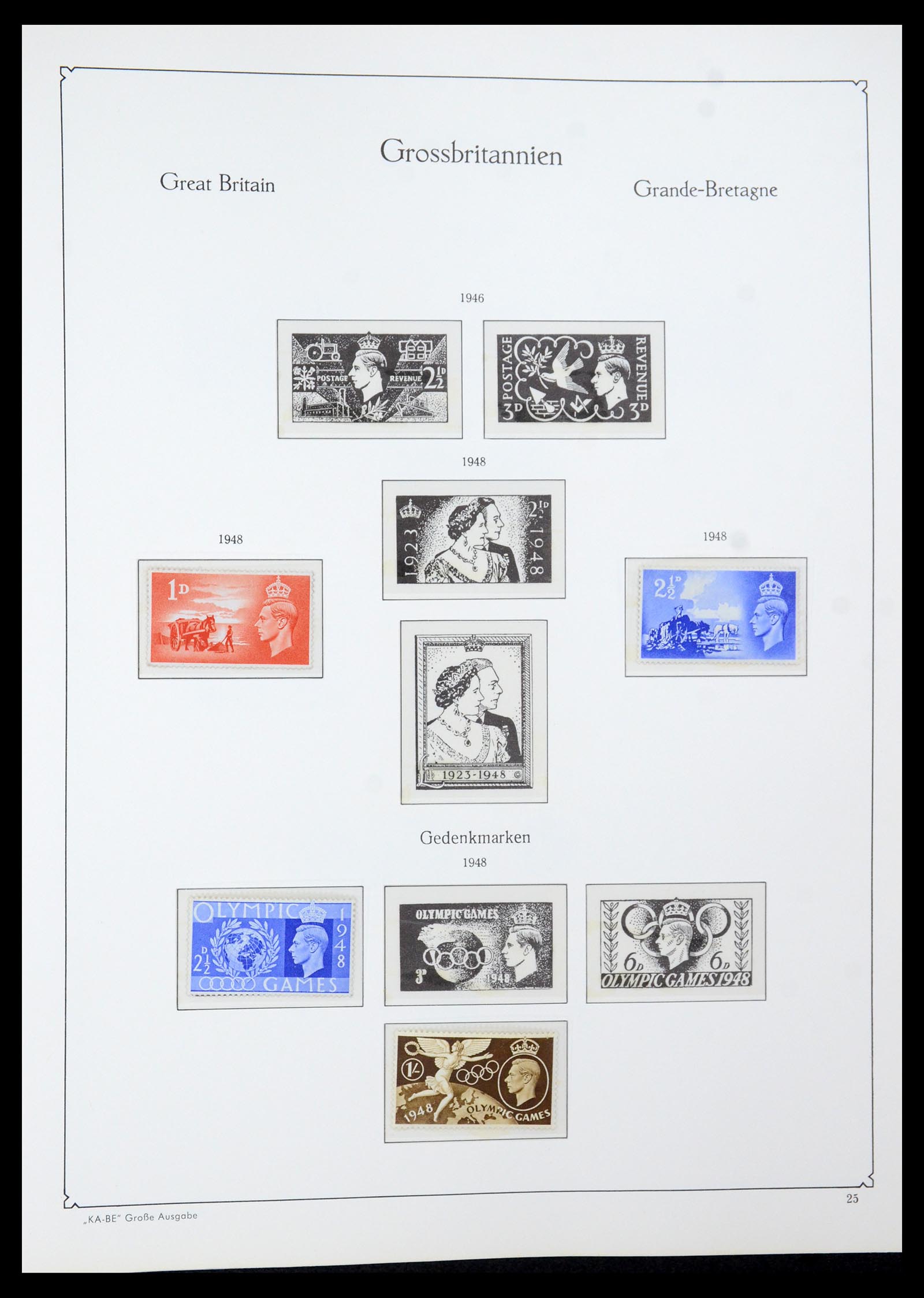 35209 005 - Postzegelverzameling 35209 Engeland 1935-1991.