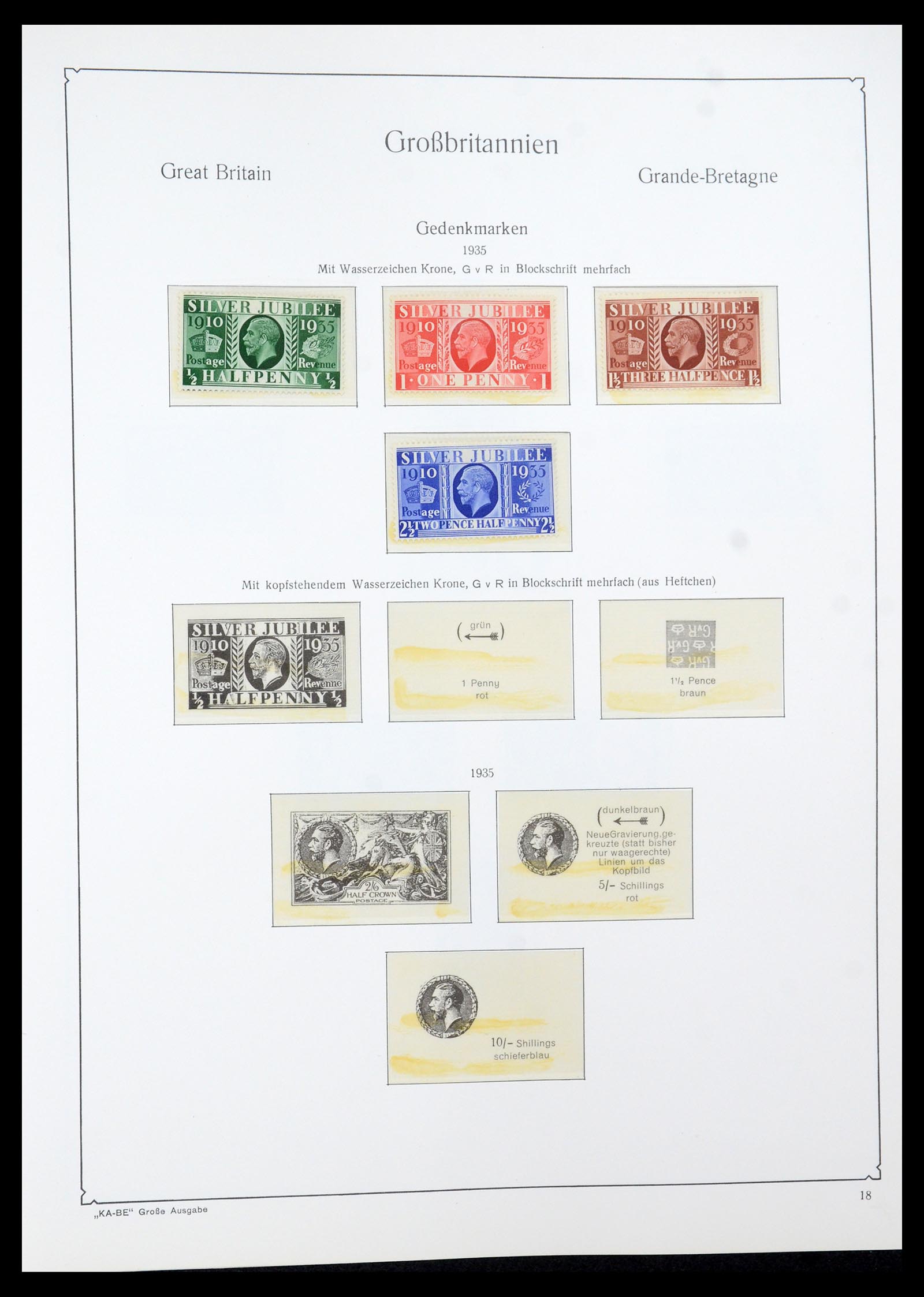 35209 006 - Postzegelverzameling 35209 Engeland 1935-1991.