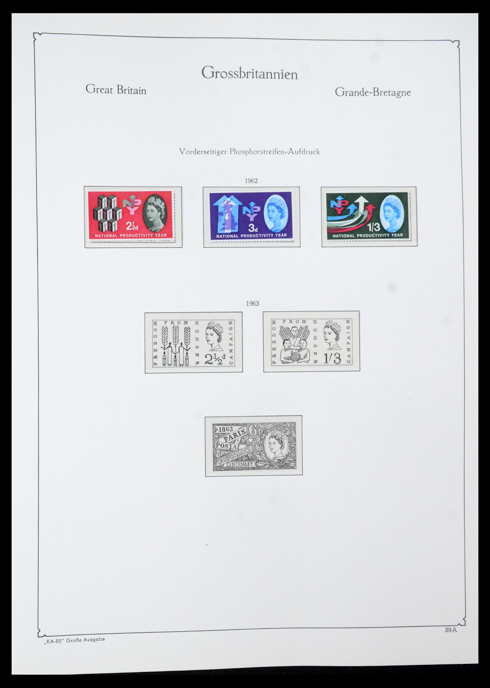 35209 010 - Postzegelverzameling 35209 Engeland 1935-1991.