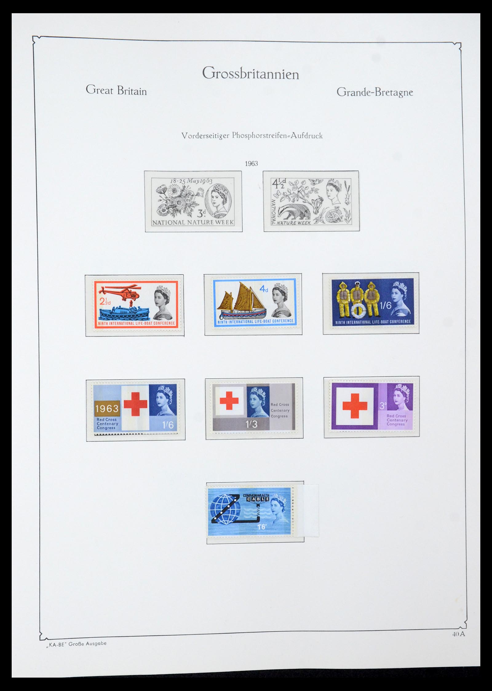 35209 012 - Postzegelverzameling 35209 Engeland 1935-1991.