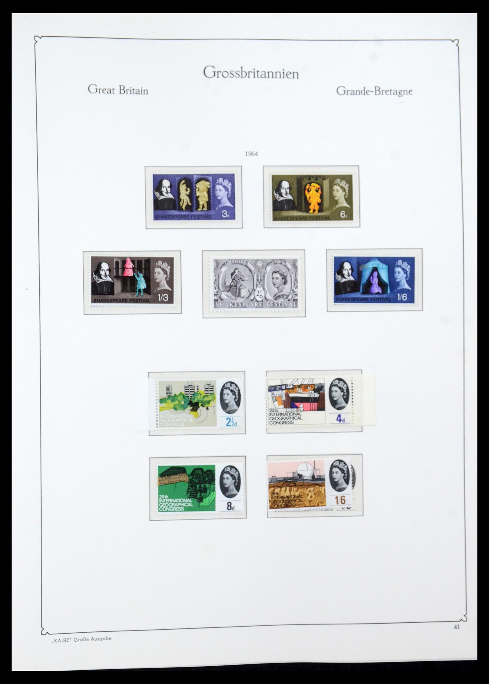 35209 013 - Postzegelverzameling 35209 Engeland 1935-1991.
