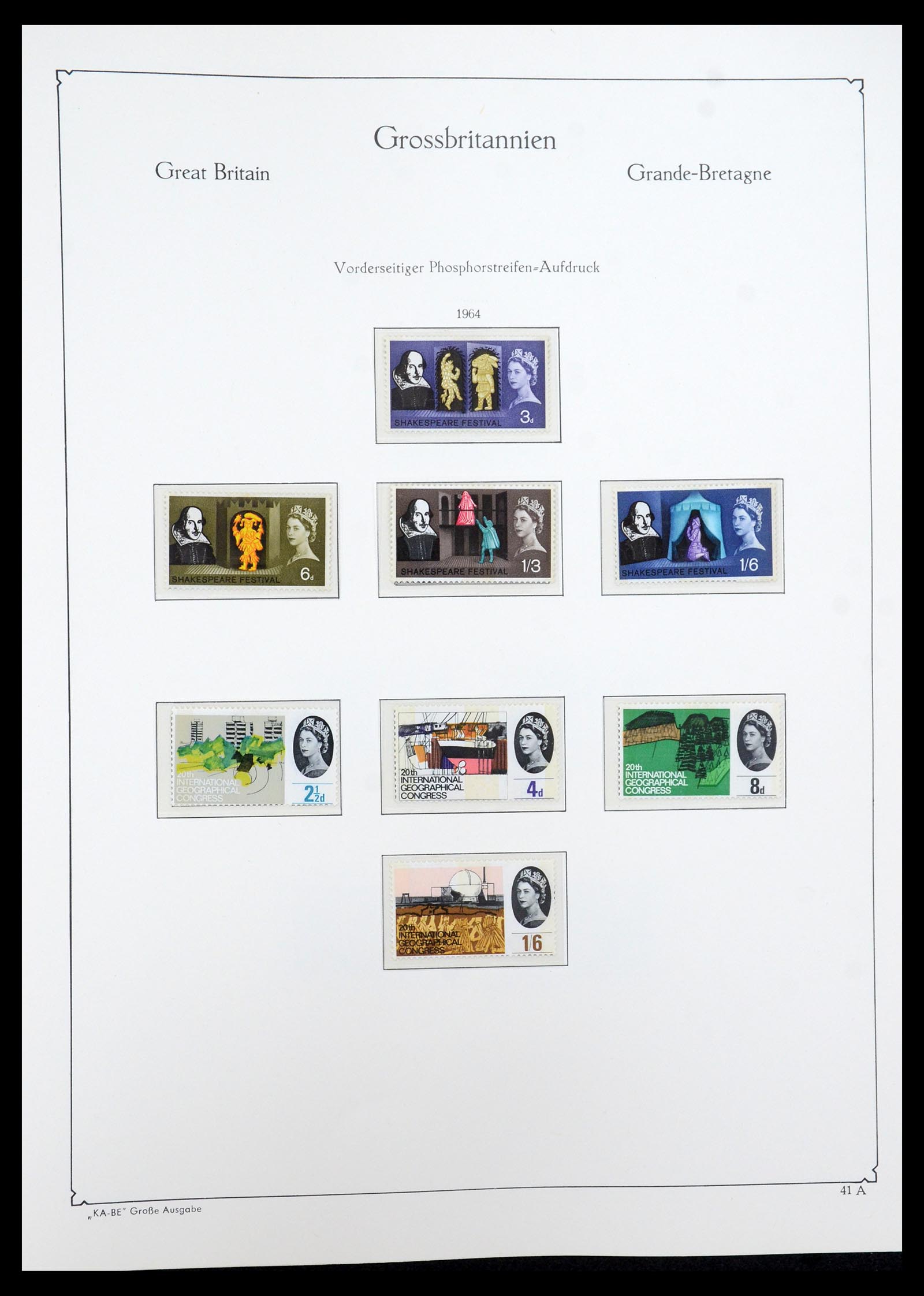 35209 014 - Postzegelverzameling 35209 Engeland 1935-1991.