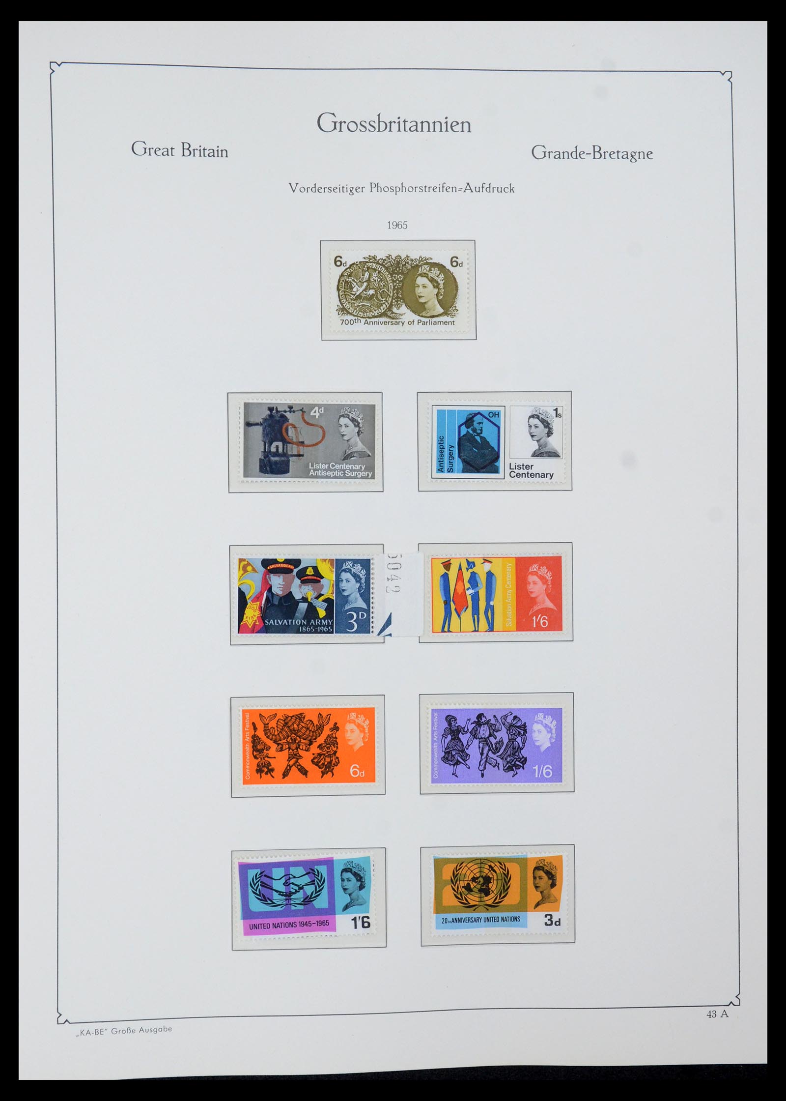 35209 018 - Postzegelverzameling 35209 Engeland 1935-1991.