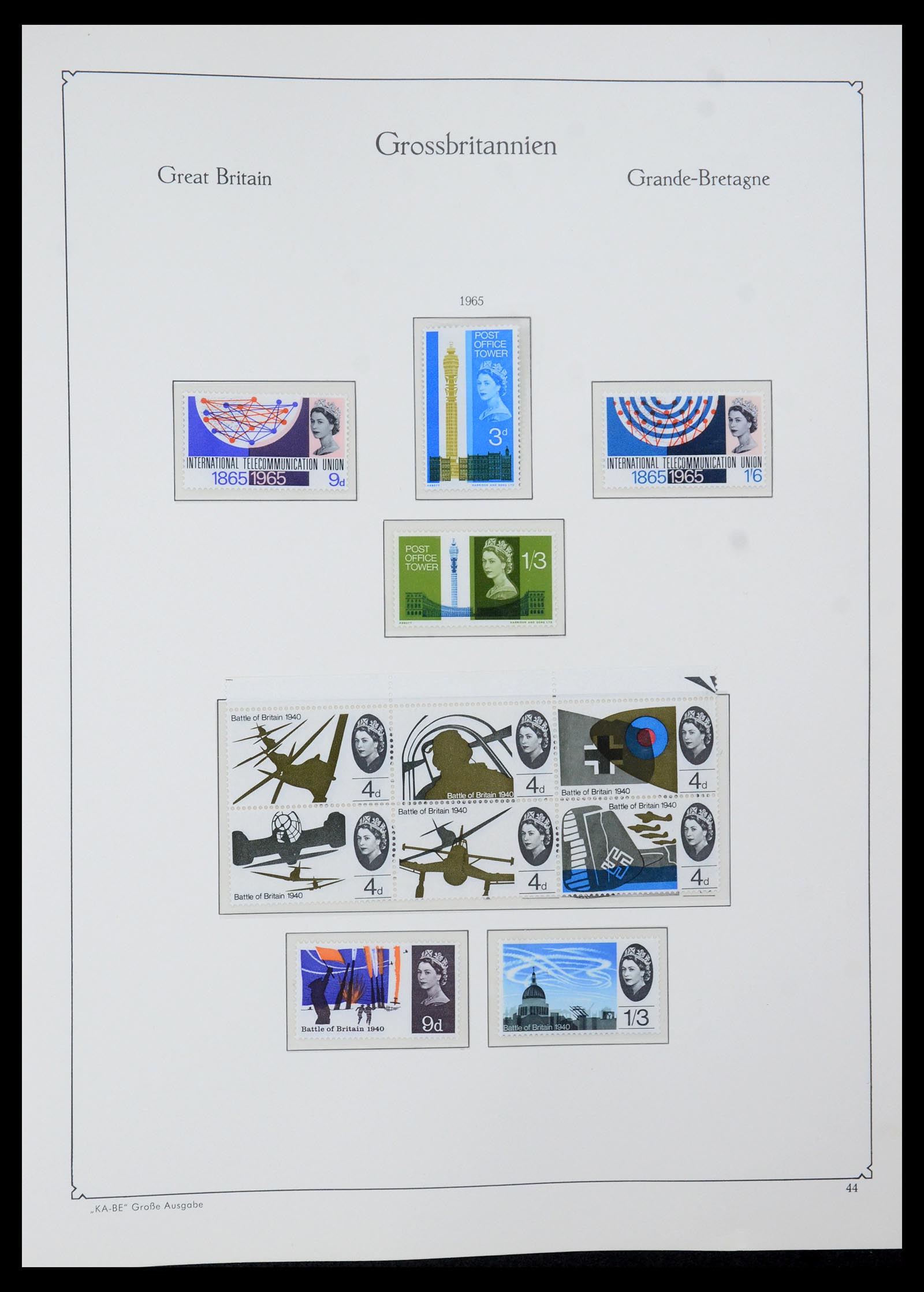 35209 019 - Postzegelverzameling 35209 Engeland 1935-1991.
