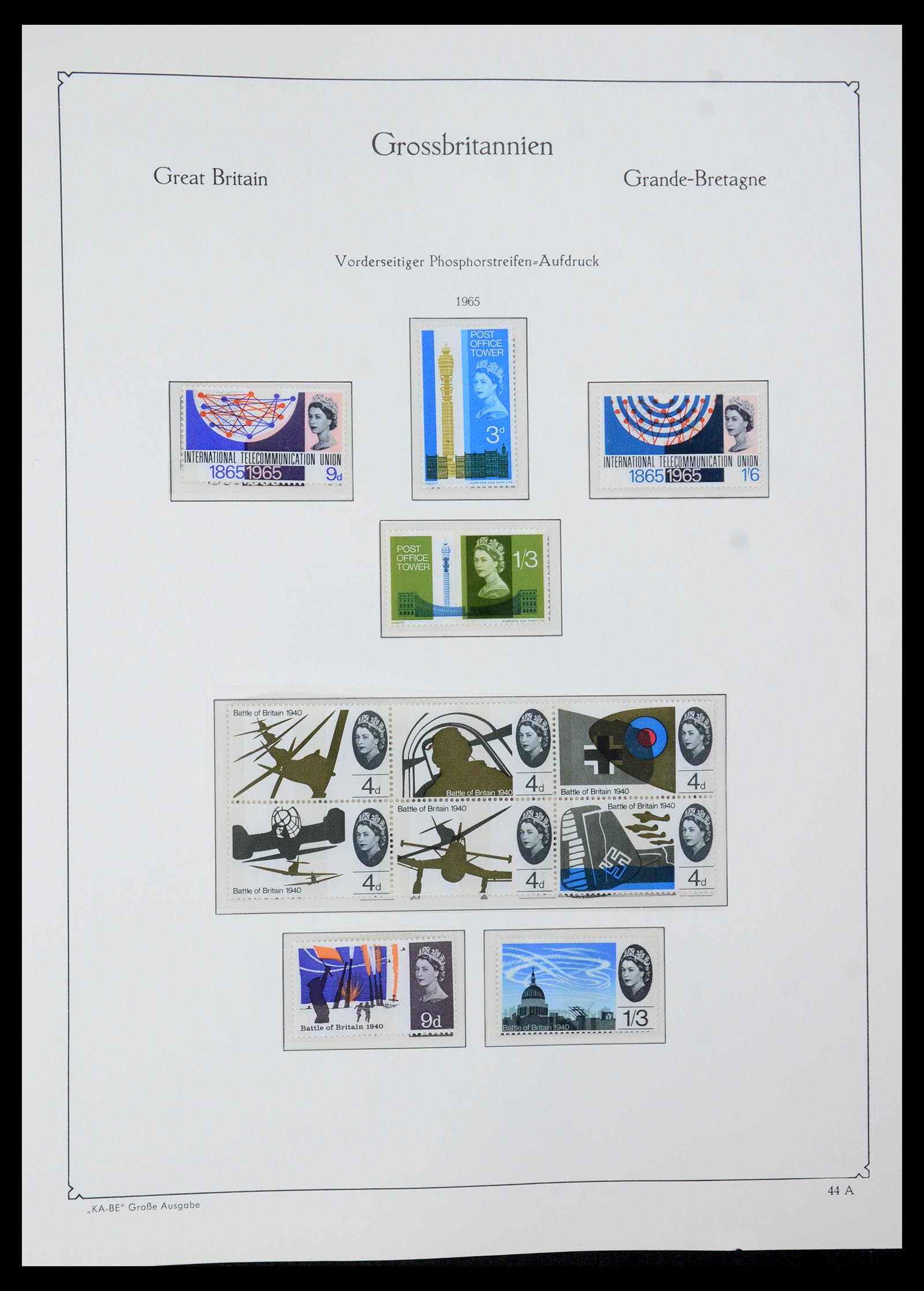 35209 020 - Postzegelverzameling 35209 Engeland 1935-1991.