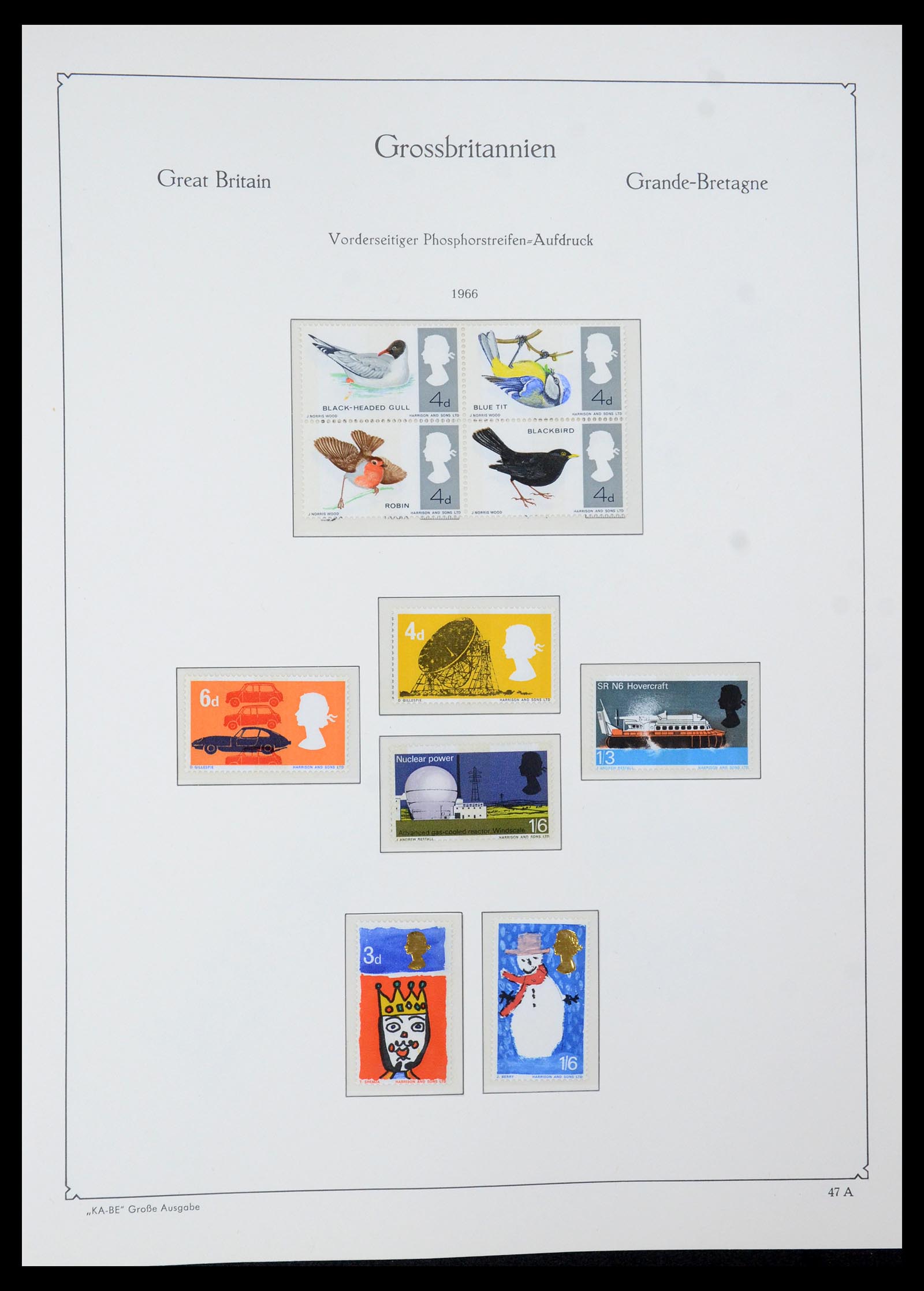35209 024 - Postzegelverzameling 35209 Engeland 1935-1991.