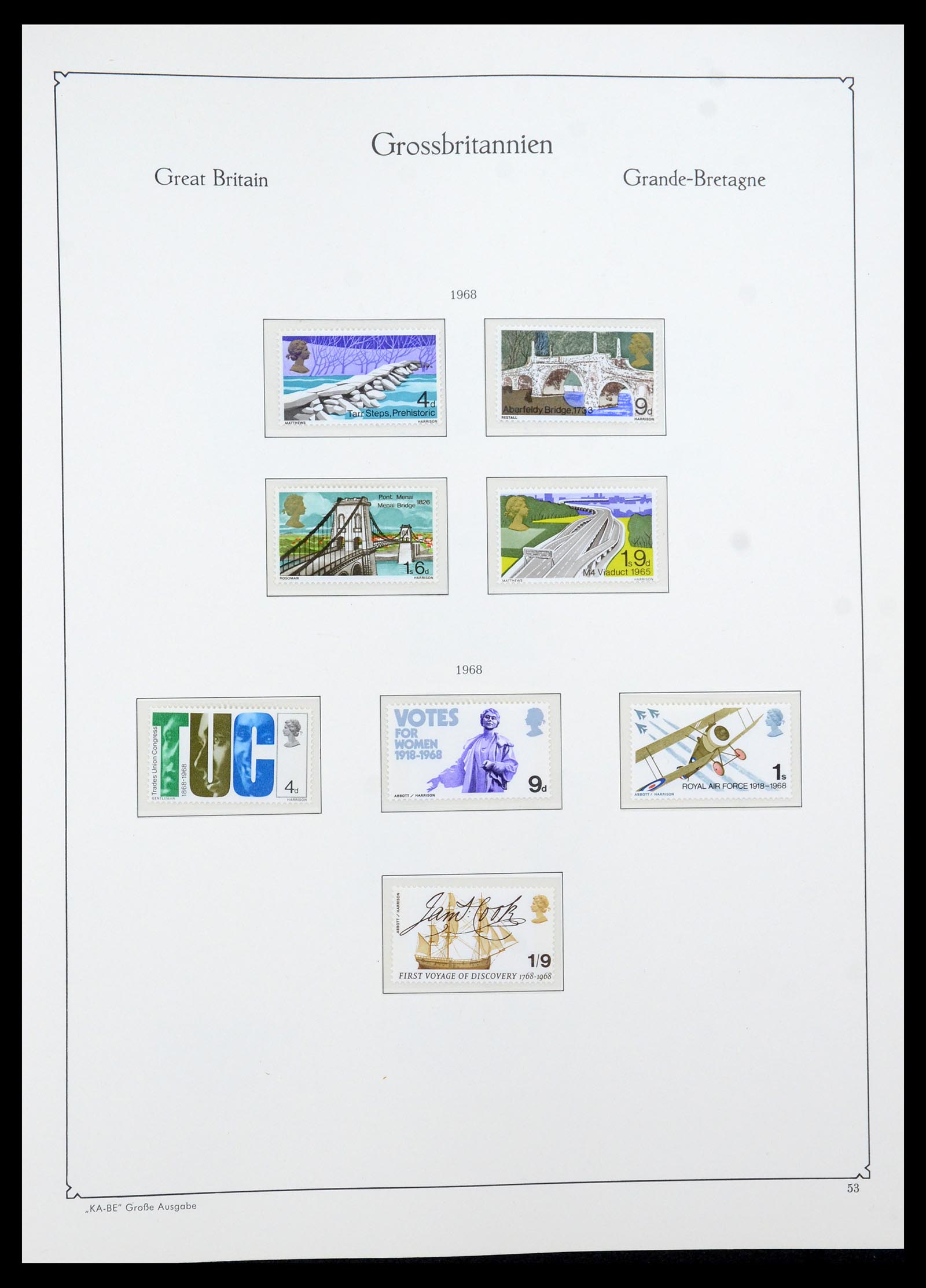 35209 033 - Postzegelverzameling 35209 Engeland 1935-1991.