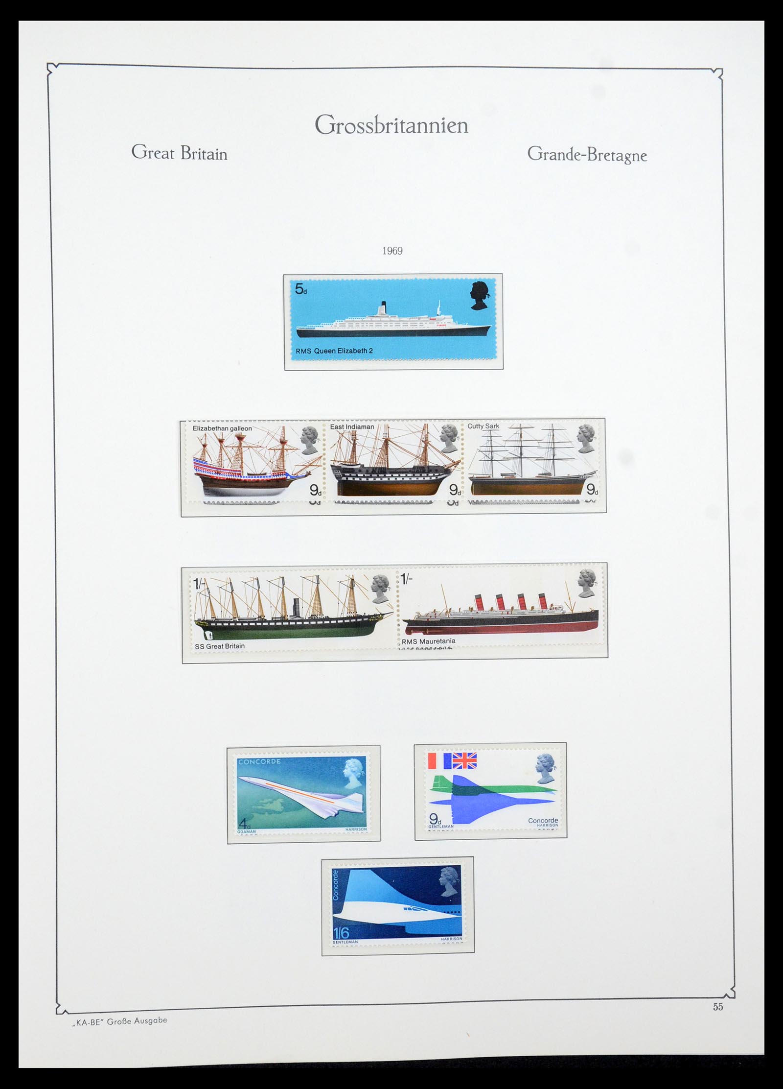 35209 035 - Postzegelverzameling 35209 Engeland 1935-1991.