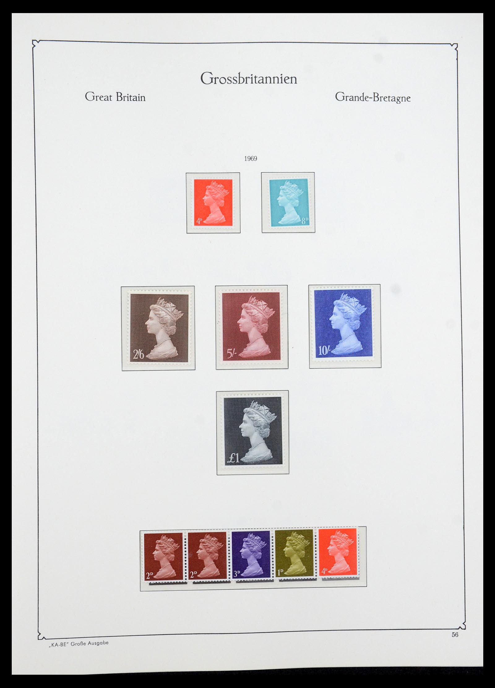 35209 036 - Postzegelverzameling 35209 Engeland 1935-1991.