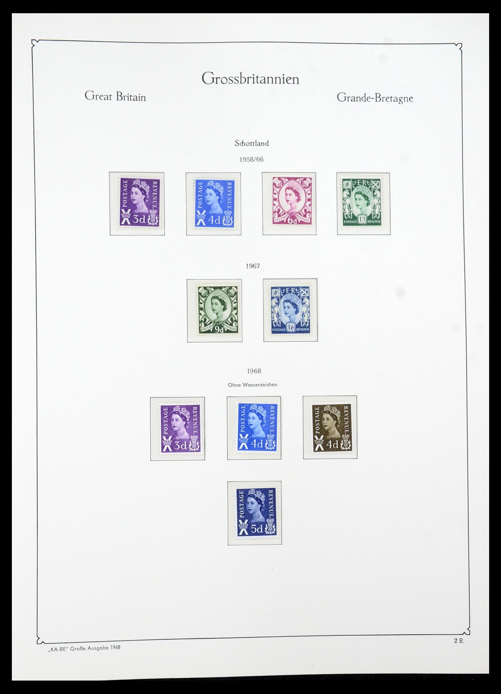 35209 040 - Postzegelverzameling 35209 Engeland 1935-1991.