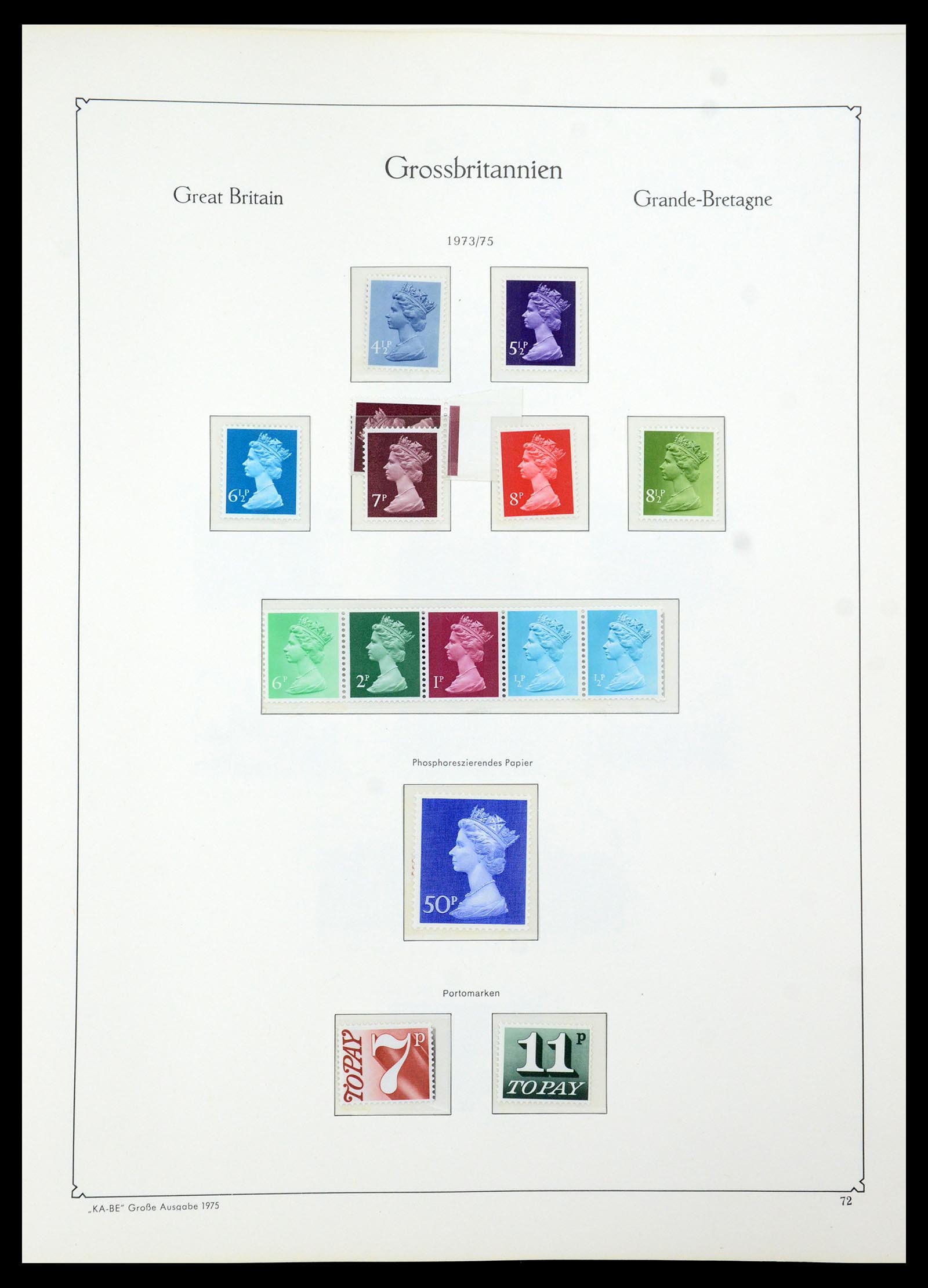 35209 066 - Stamp Collection 35209 Great Britain 1935-1991.