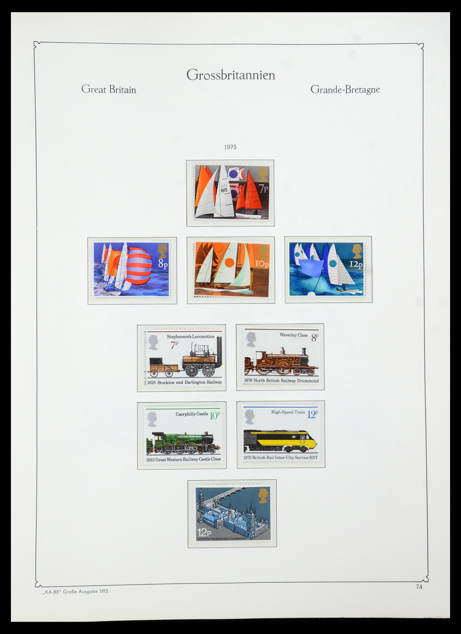 35209 068 - Stamp Collection 35209 Great Britain 1935-1991.