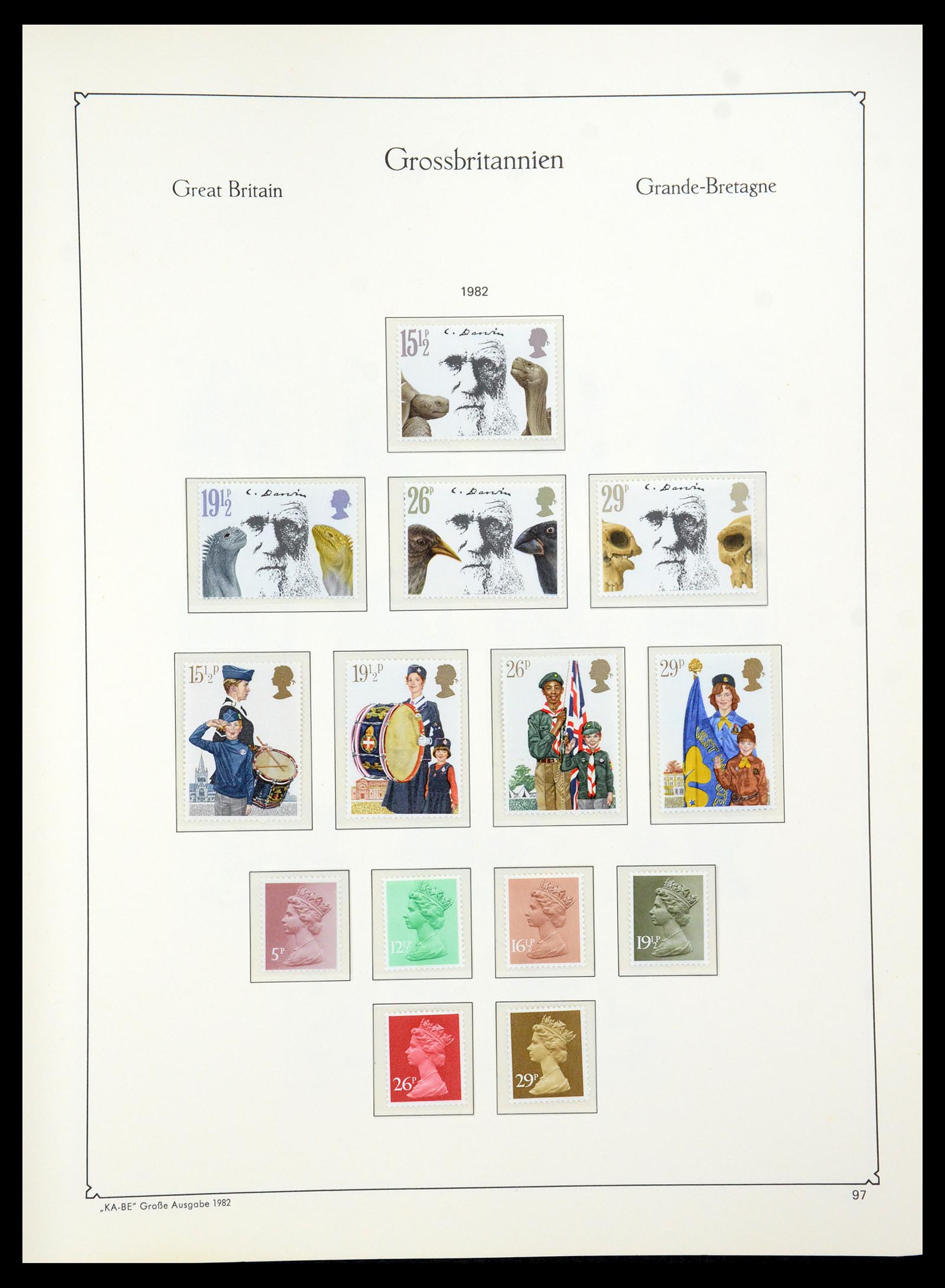 35209 092 - Stamp Collection 35209 Great Britain 1935-1991.