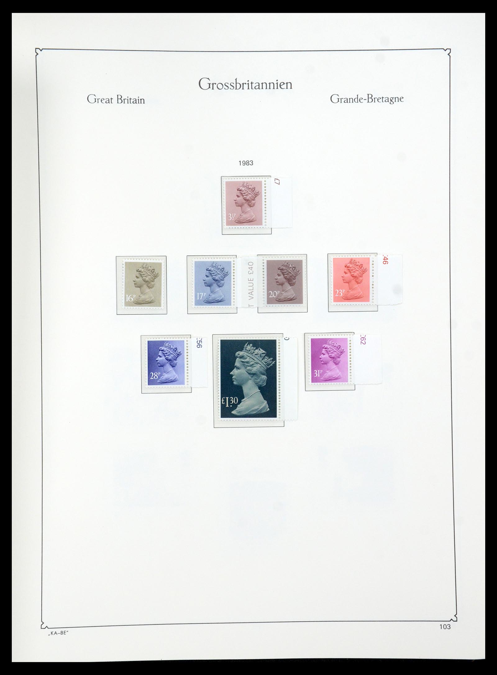 35209 098 - Stamp Collection 35209 Great Britain 1935-1991.