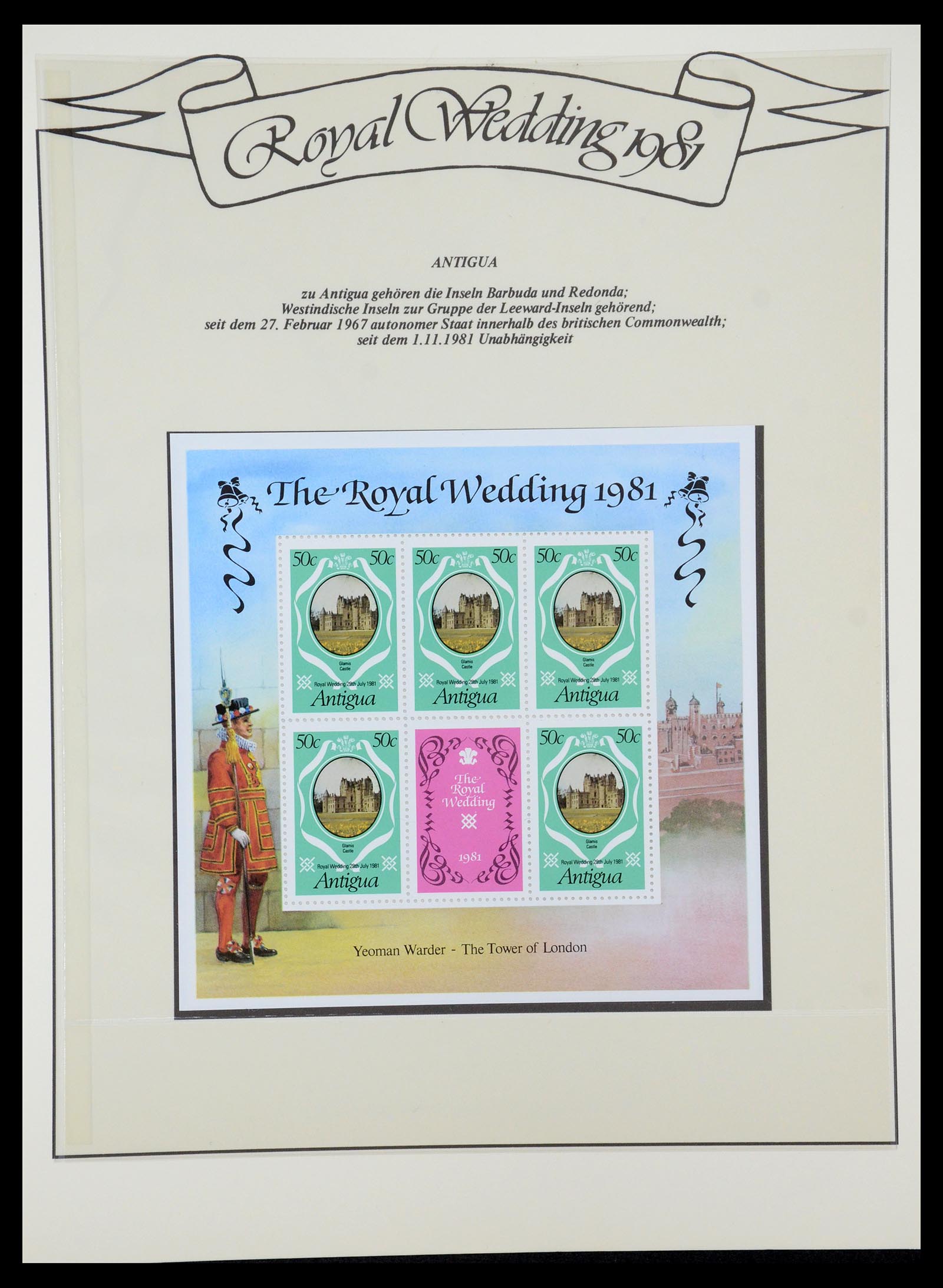 35210 003 - Postzegelverzameling 35210 Charles & Diana 1981-1997.