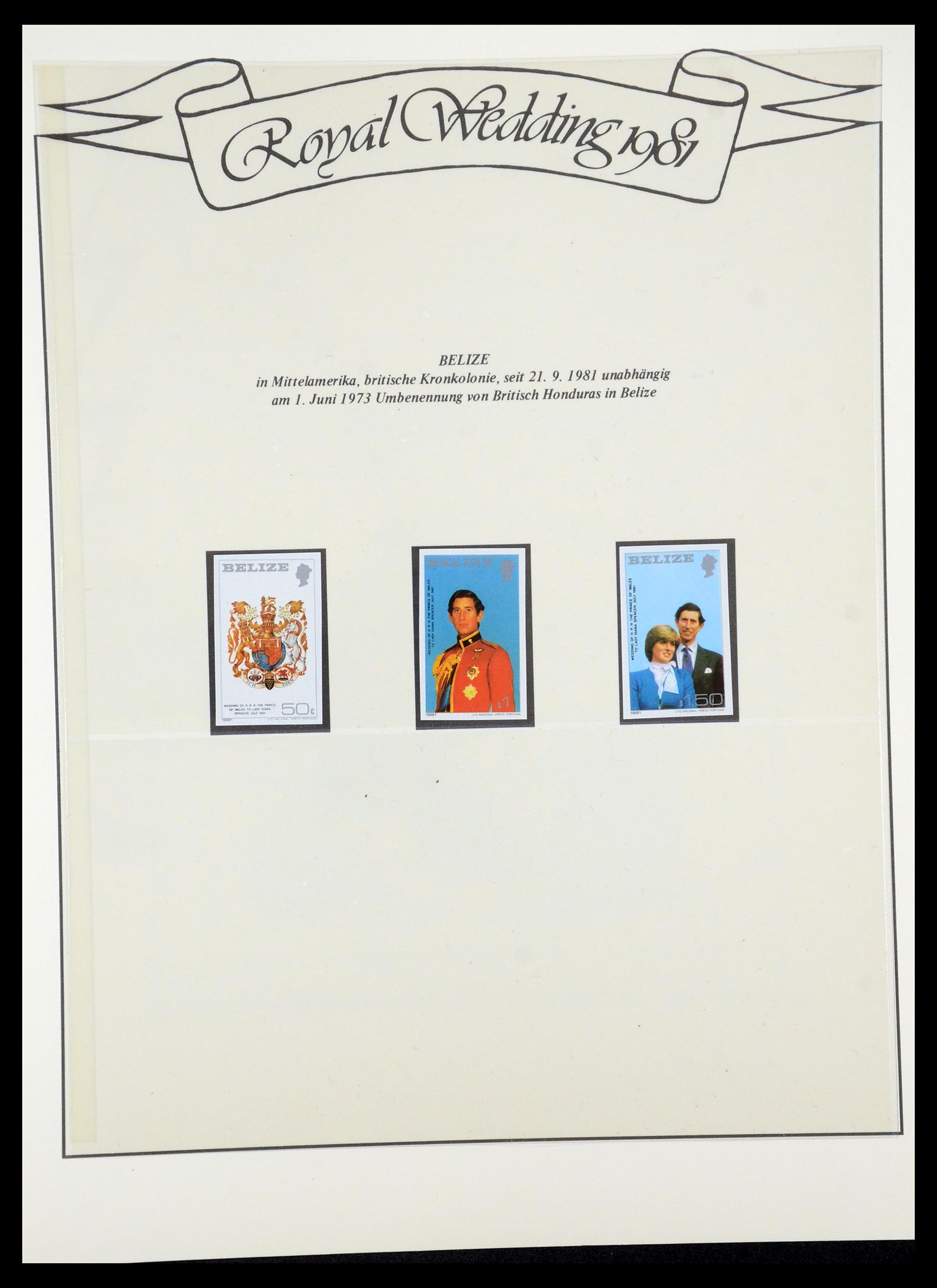 35210 005 - Postzegelverzameling 35210 Charles & Diana 1981-1997.