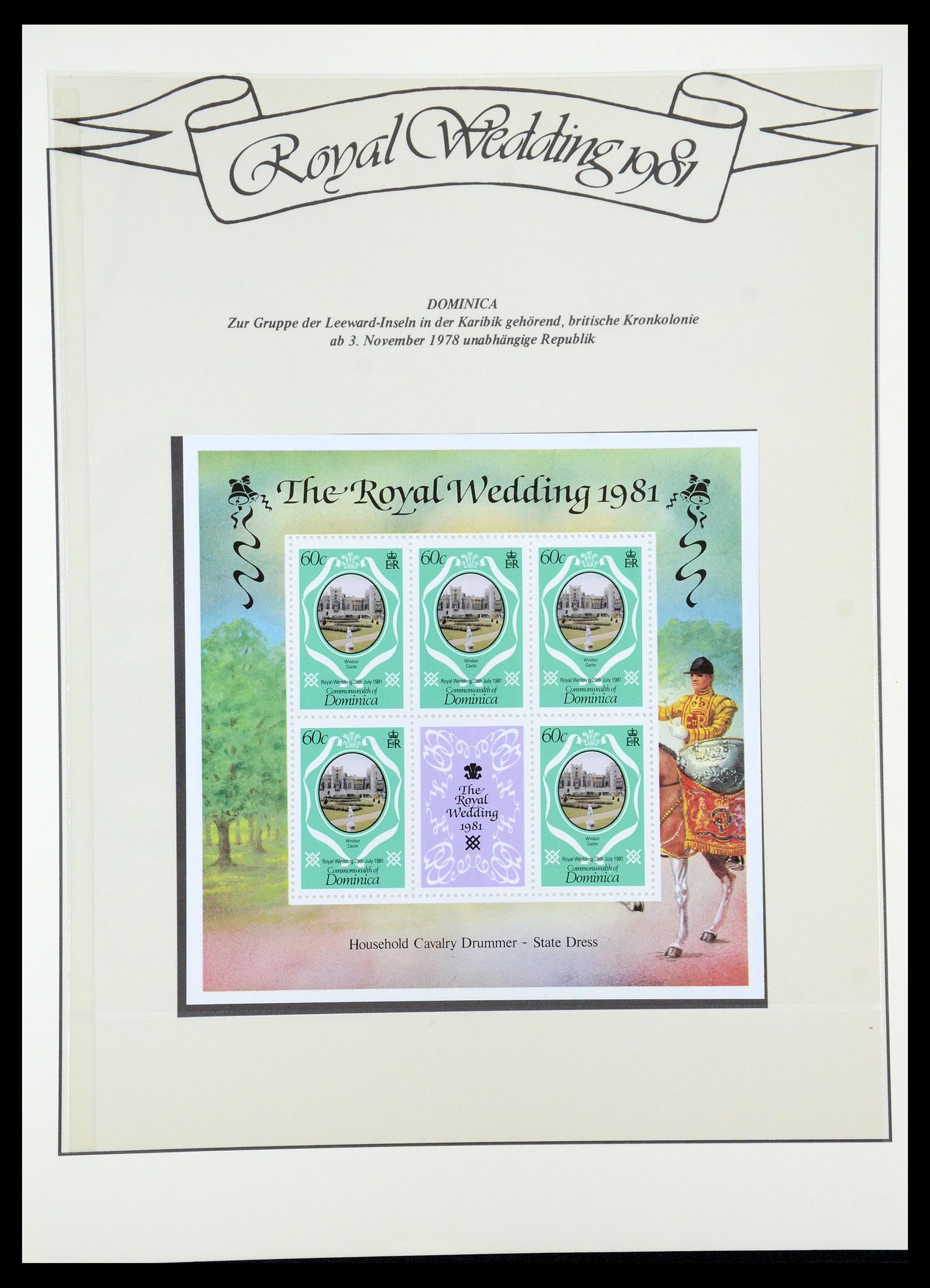 35210 013 - Postzegelverzameling 35210 Charles & Diana 1981-1997.