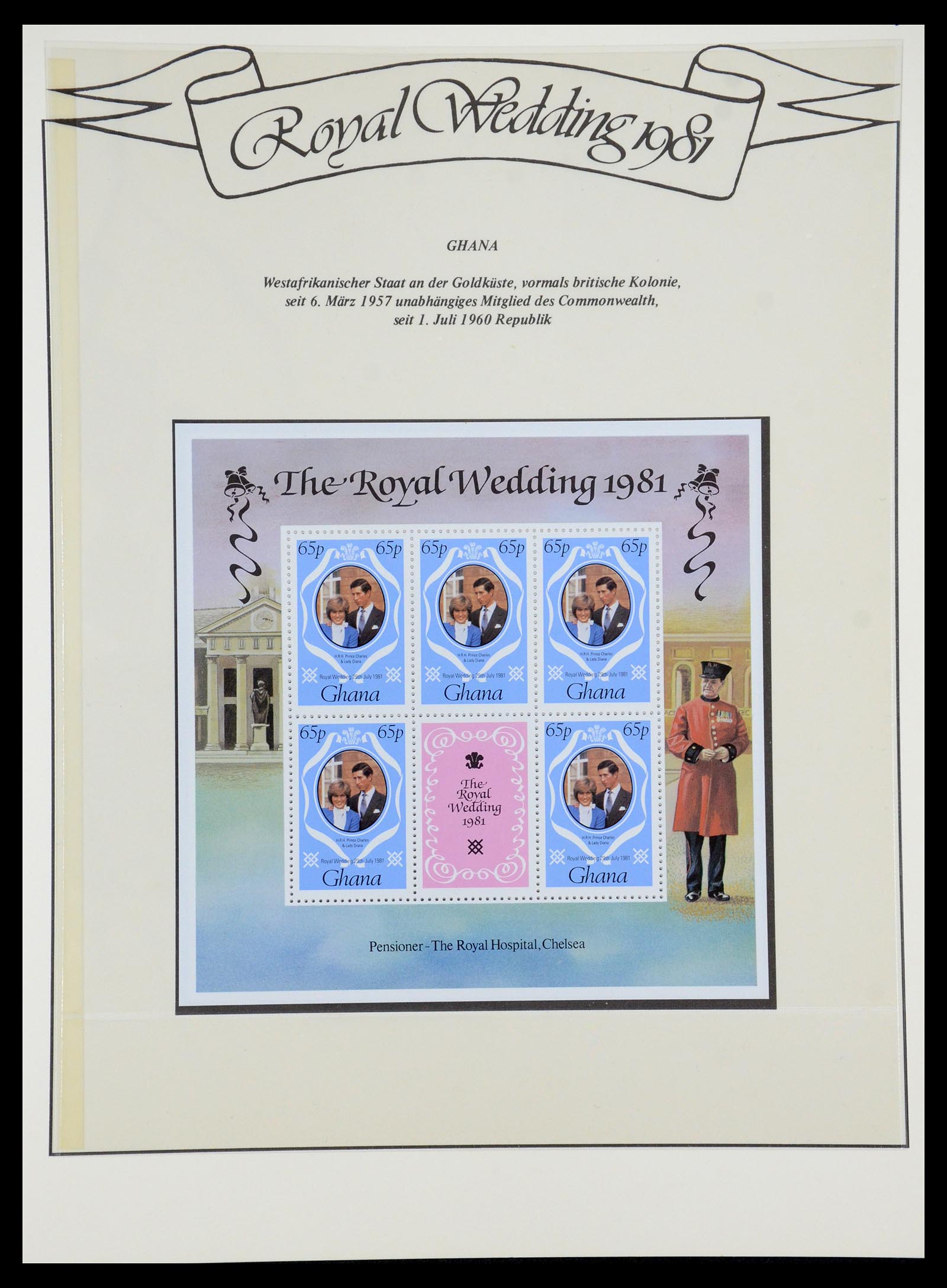 35210 015 - Postzegelverzameling 35210 Charles & Diana 1981-1997.