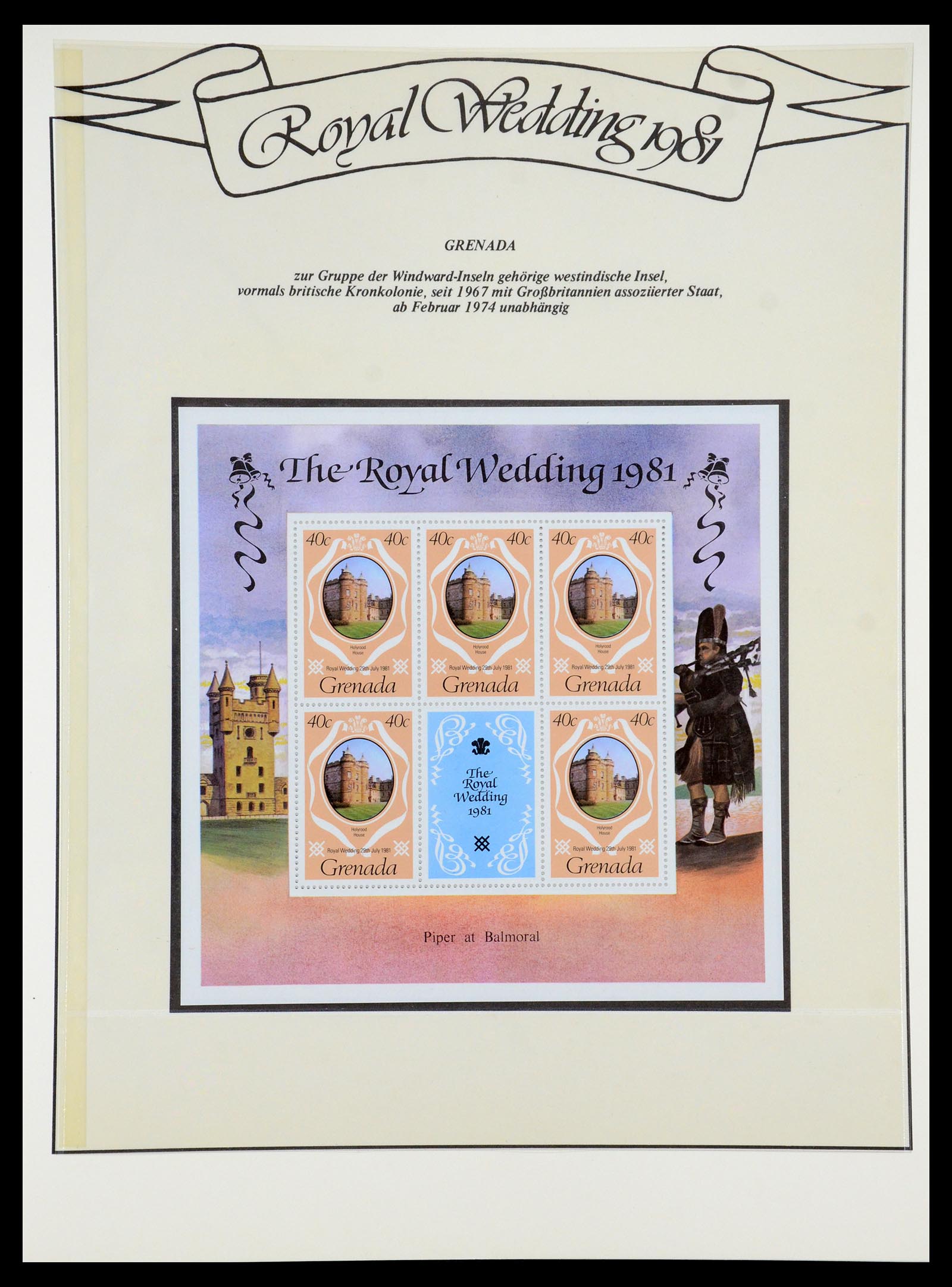 35210 019 - Postzegelverzameling 35210 Charles & Diana 1981-1997.