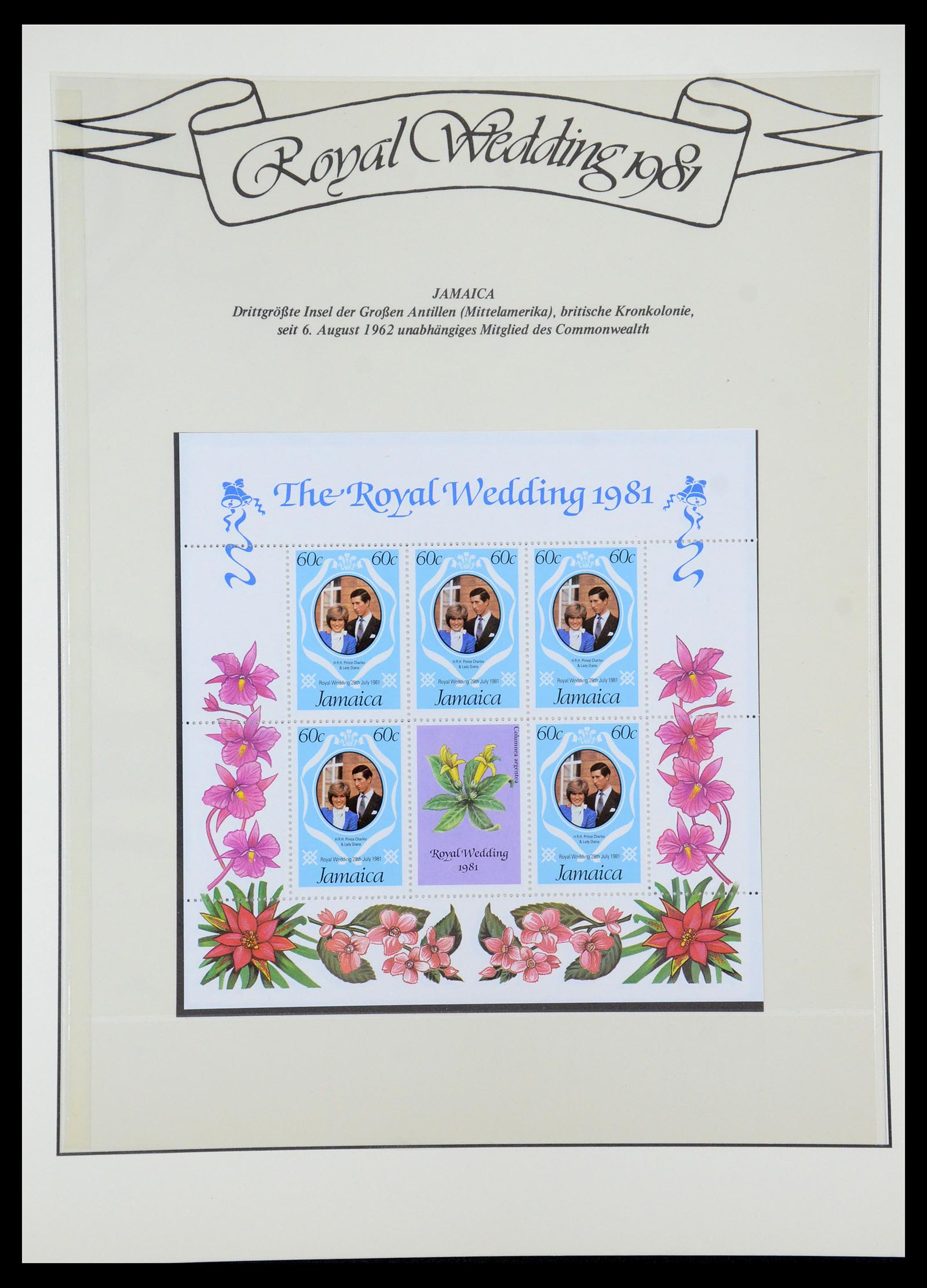 35210 030 - Stamp Collection 35210 Charles & Diana 1981-1997.