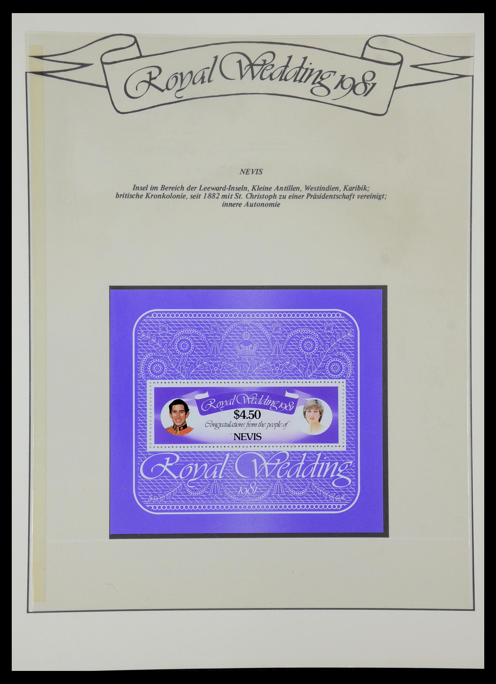 35210 046 - Postzegelverzameling 35210 Charles & Diana 1981-1997.